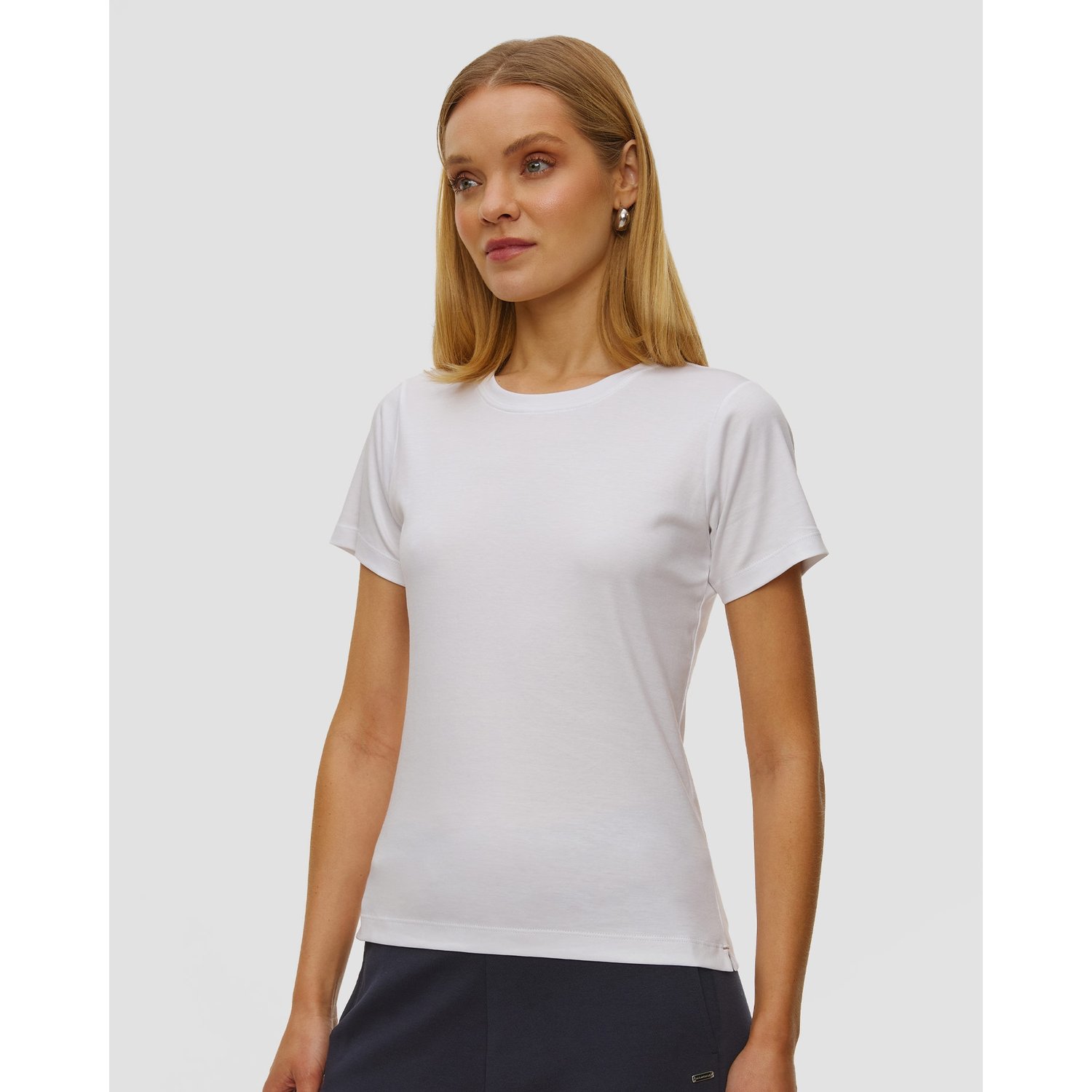 Biały T-shirt Damski Paul&shark