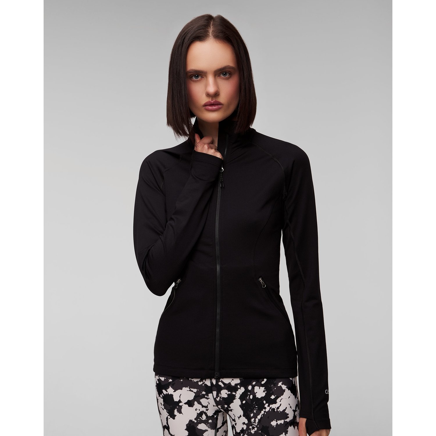 Czarna Kurtka Softshellowa Damska Casall Refine Training Jacket
