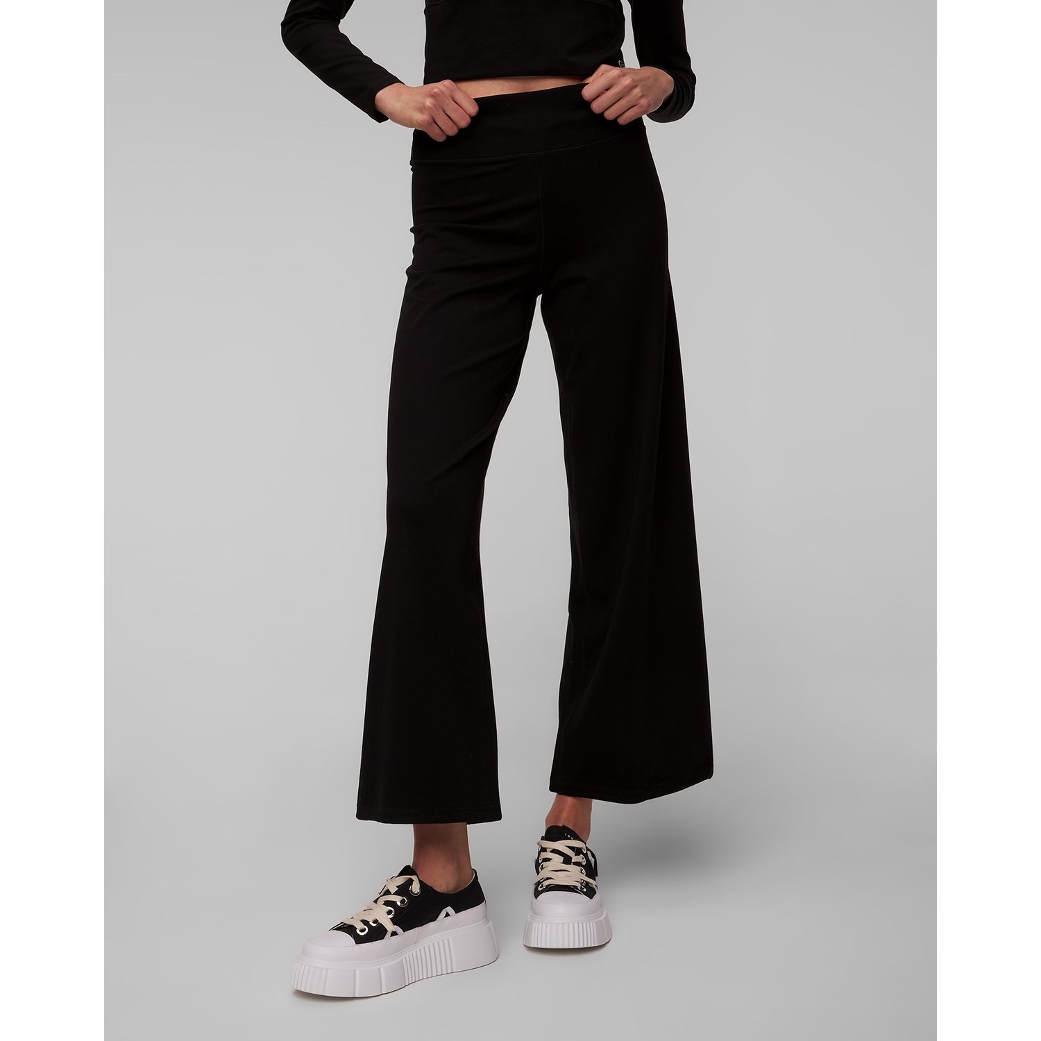 Czarne Spodnie Treningowe Damskie Casall Studio Pants