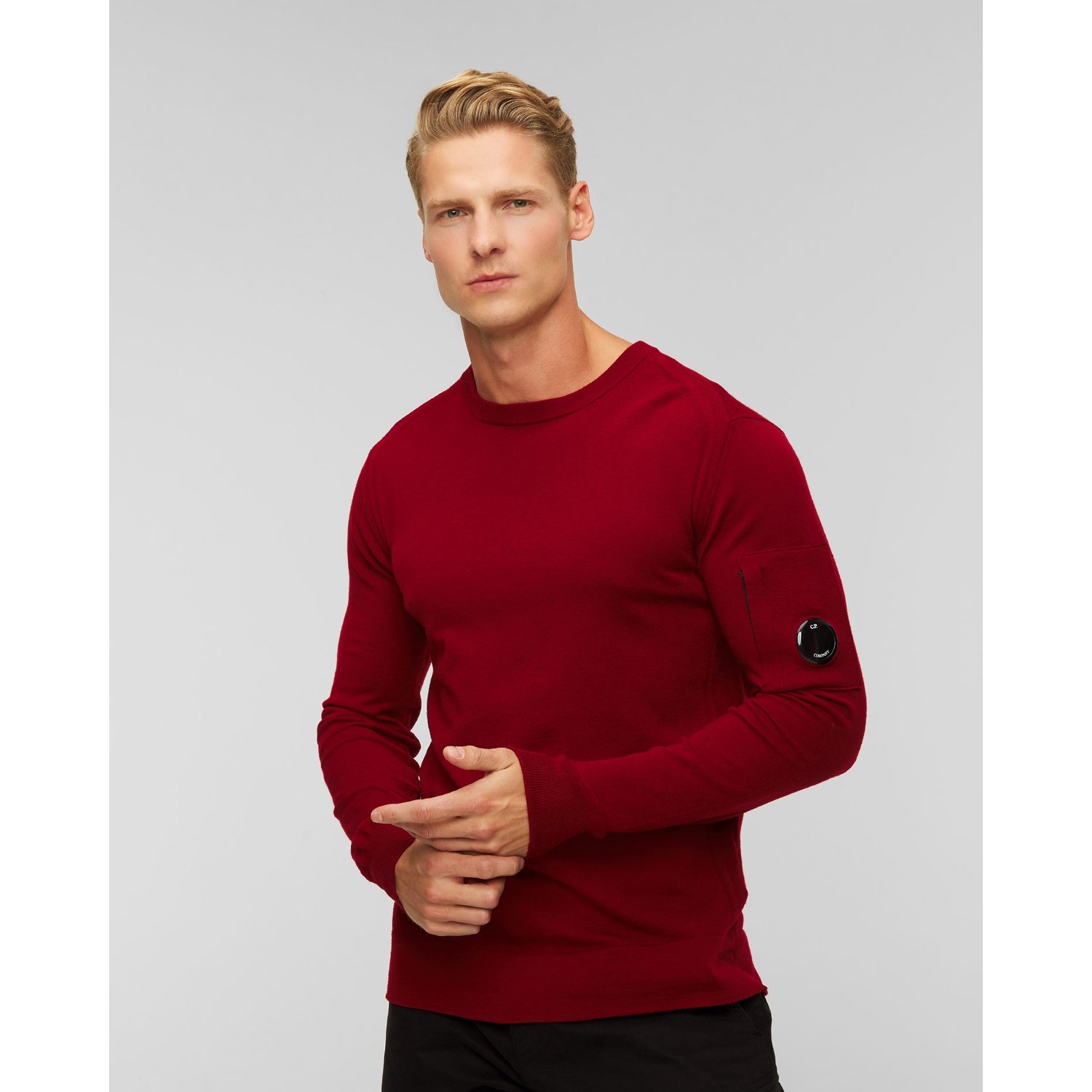 Sweter Wełniany Męski C.p. Company