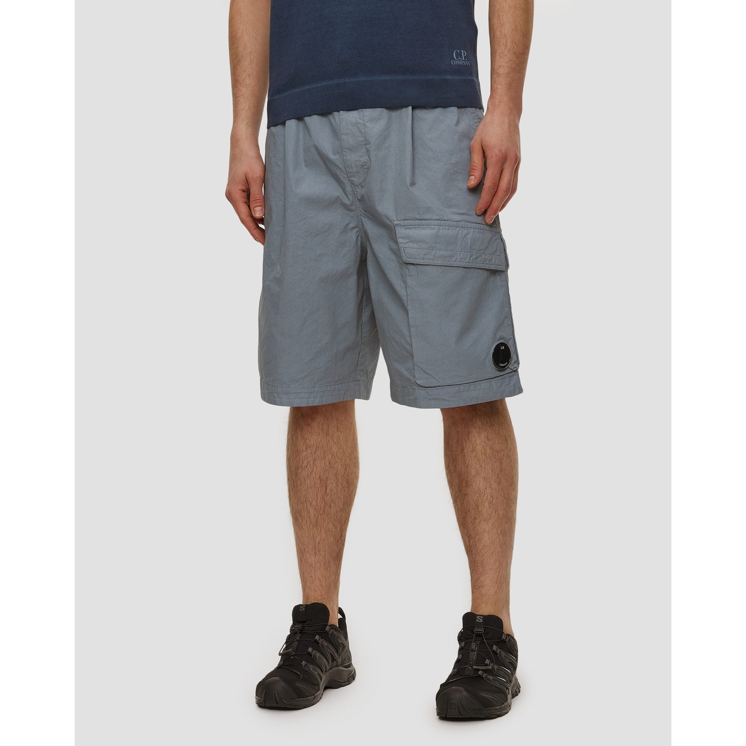 Szorty Męskie C.p. Company Micro-reps Boxy Lens Shorts