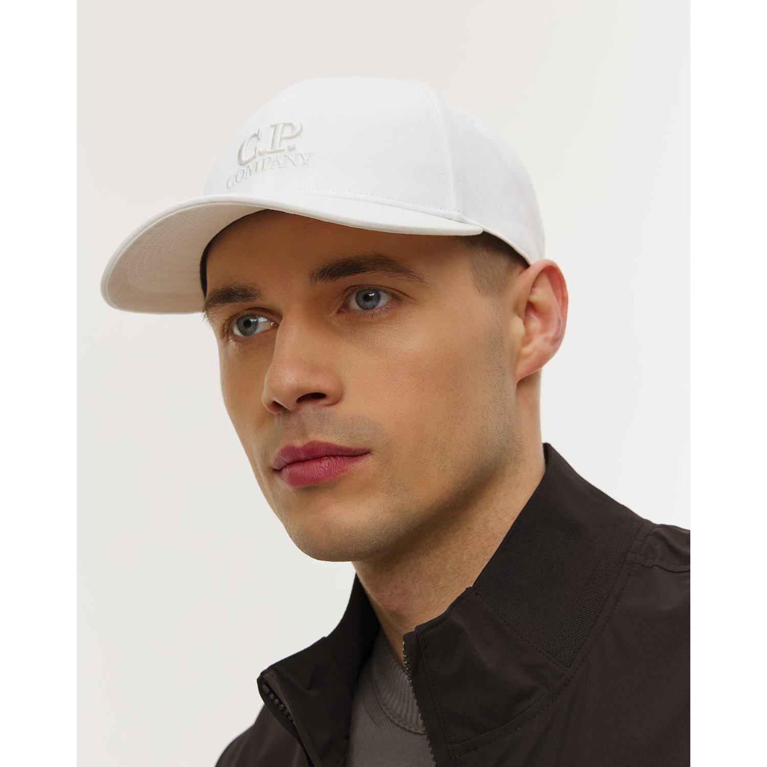 Czapka Z Daszkiem Męska C.p. Company Gabardine Logo Cap