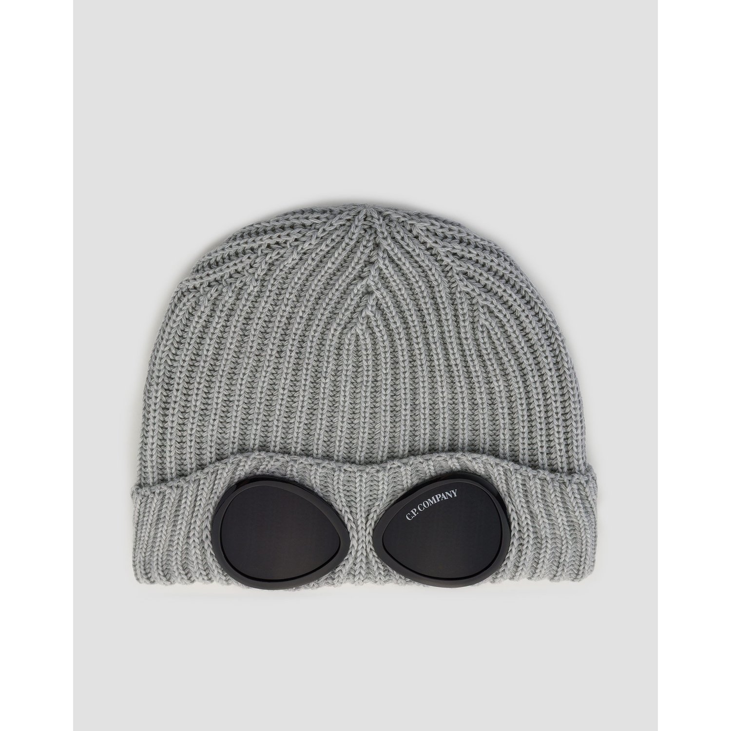 Czapka wełniana CP Company Google Wool Beanie szara