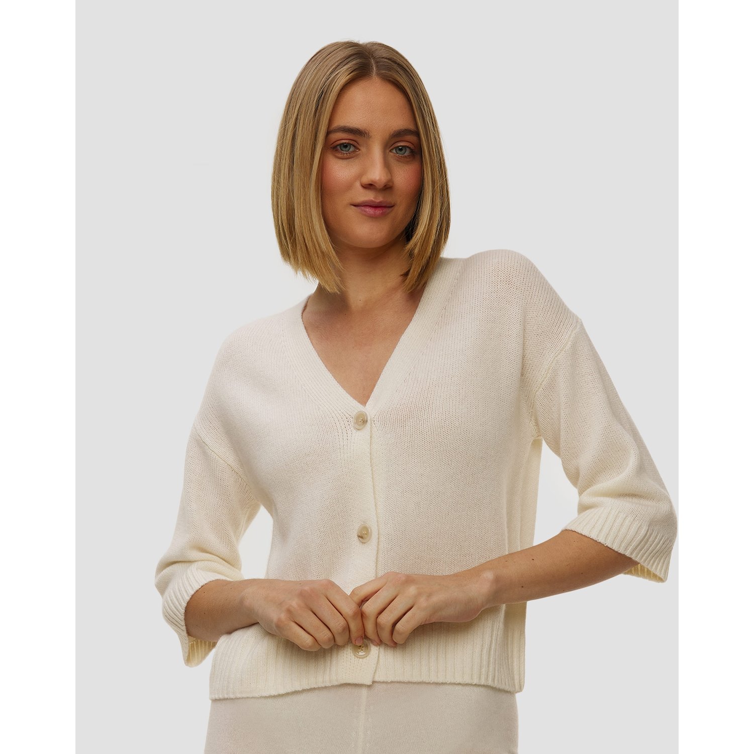 Kardigan Z Kaszmiru Damski Allude