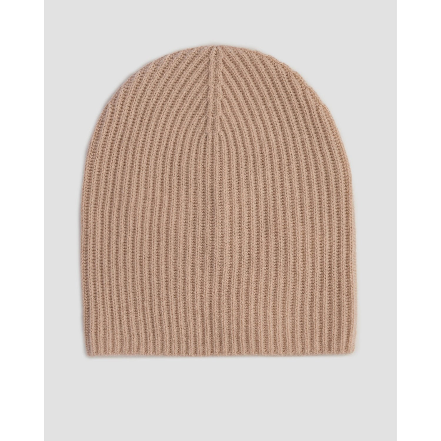 Beżowa Czapka Z Kaszmiru Damska Allude