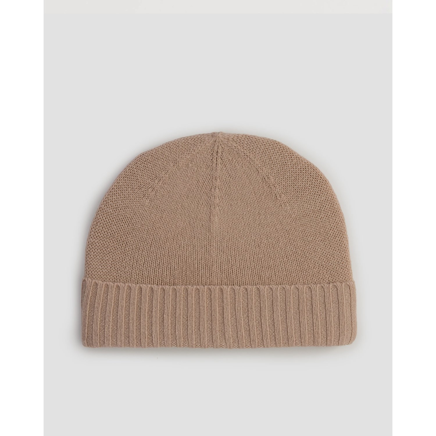 Beżowa Czapka Kaszmirowa Damska Allude