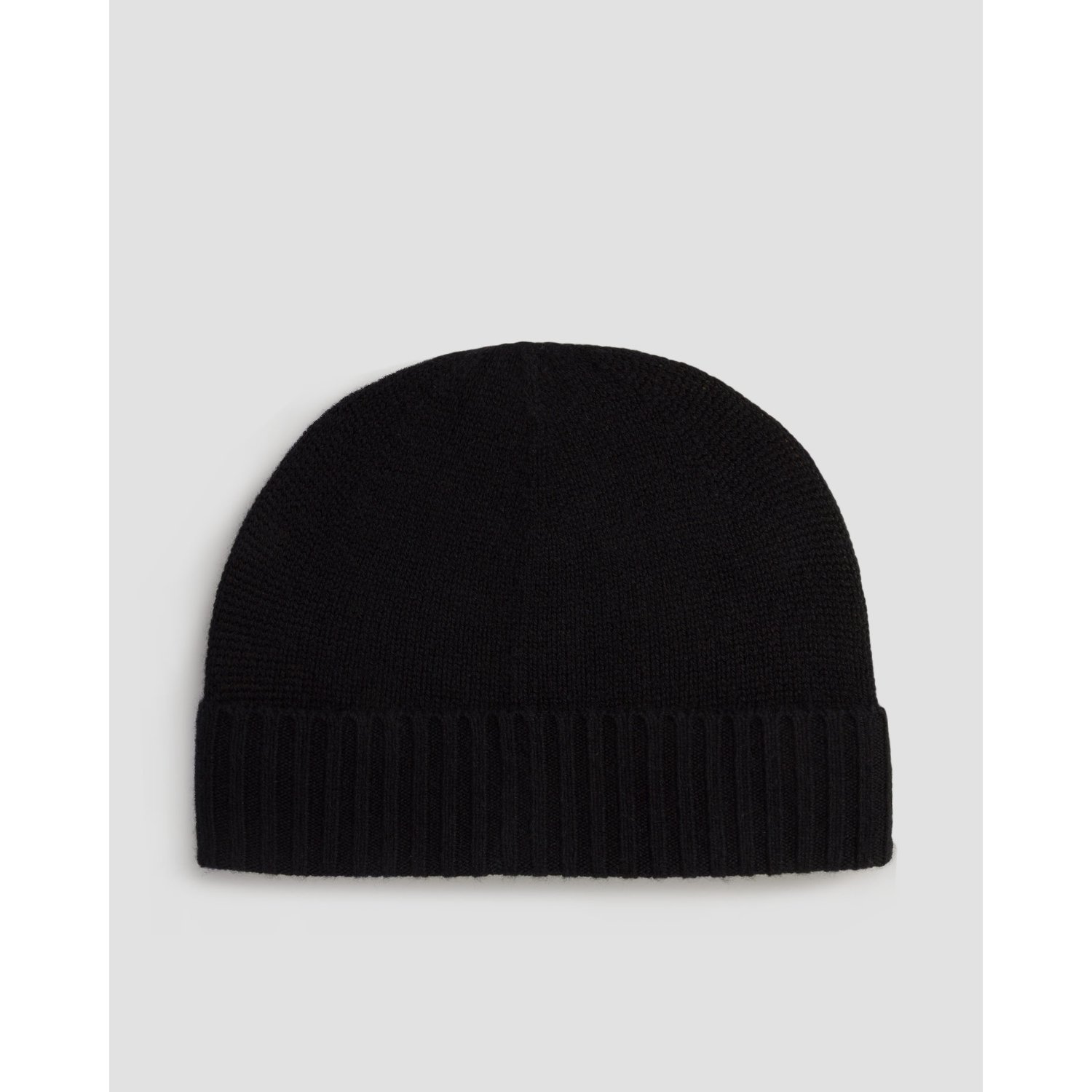 Czarna Czapka Kaszmirowa Damska Allude