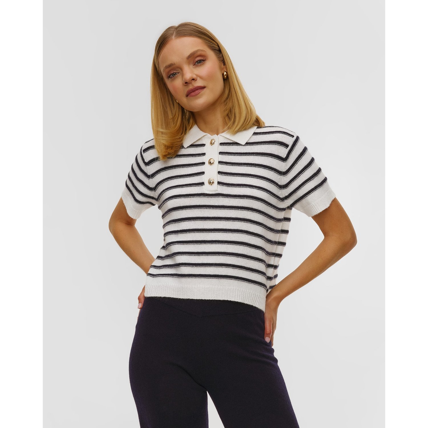 Sweter Z Kaszmirem Damski Allude