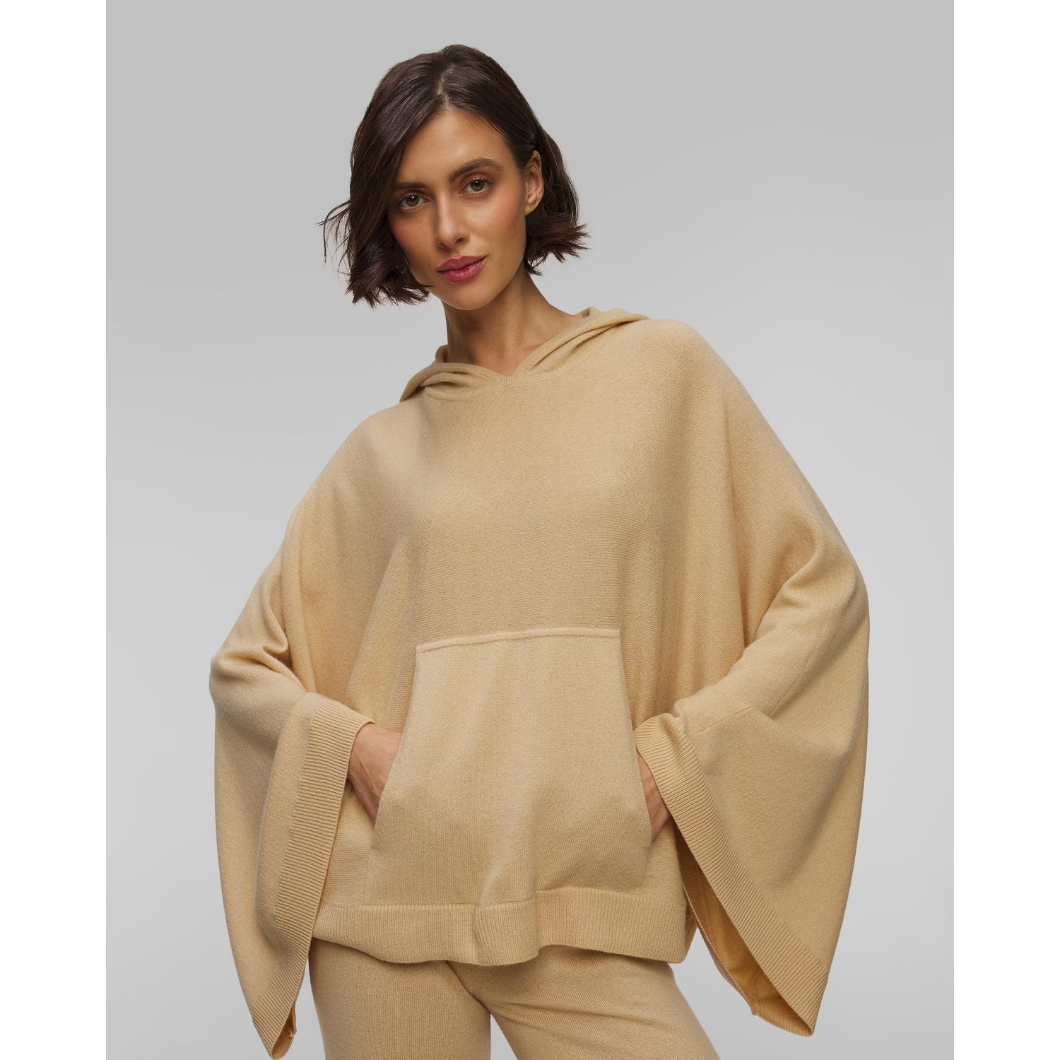 Wełniany Sweter Kimono Damski Allude