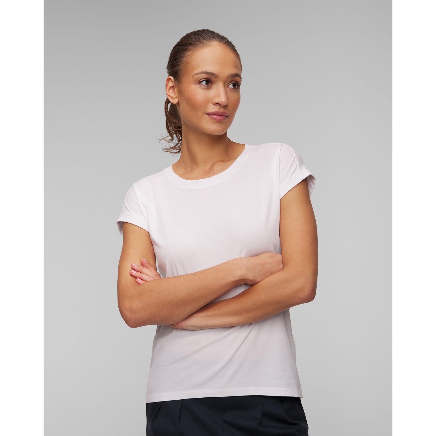 Biały T-shirt Damski Allude