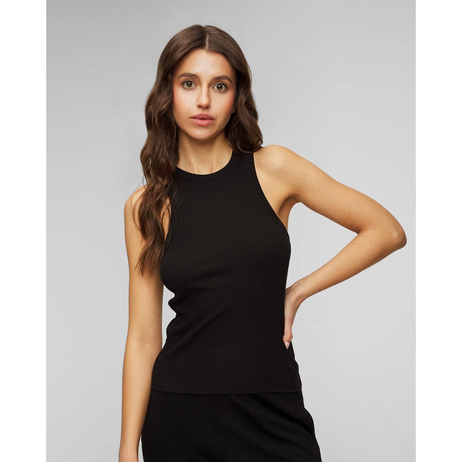 Czarny Top Damski Allude