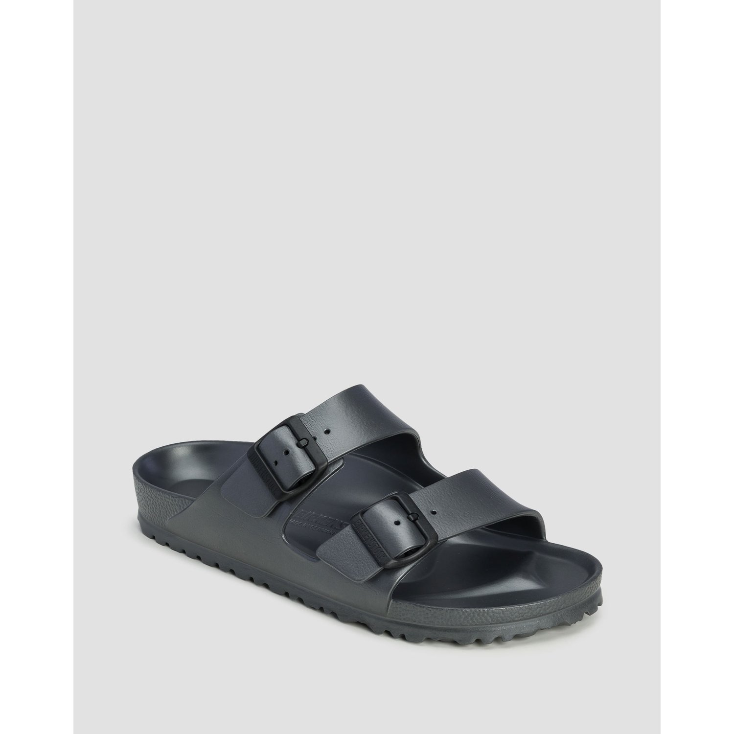 Ciemnoszare Klapki Damskie Birkenstock Arizona Eva Narrow