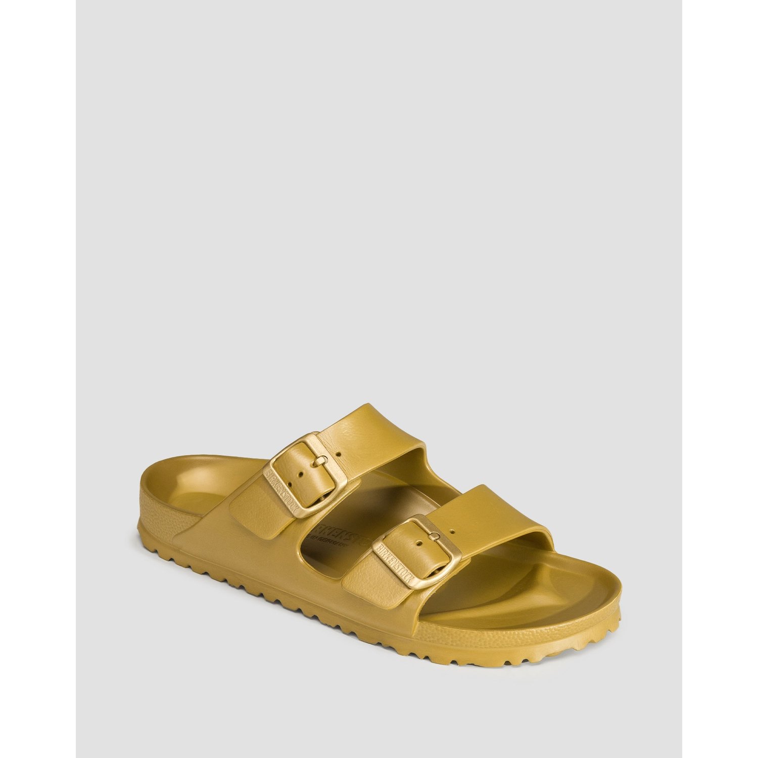 Złote Klapki Damskie Birkenstock Arizona Eva Narrow