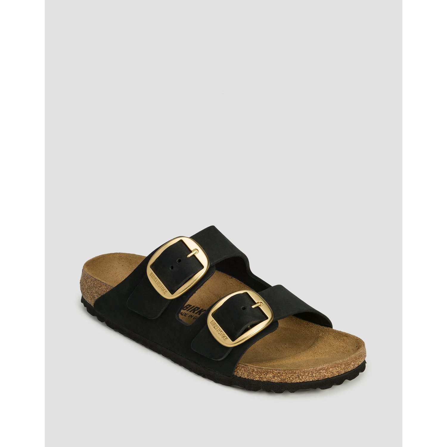 Klapki Damskie Birkenstock Arizona Big Buckle Lenb Narrow