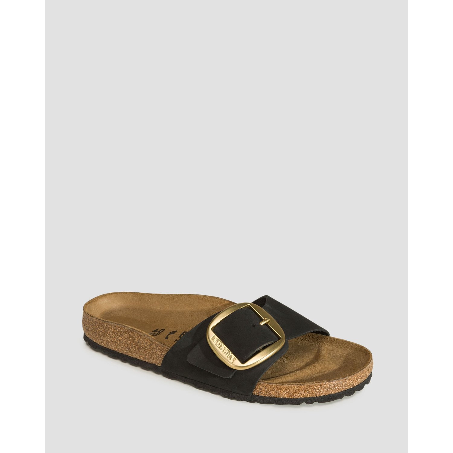 Klapki Birkenstock Madrid Big Buckle Lenb Narrow