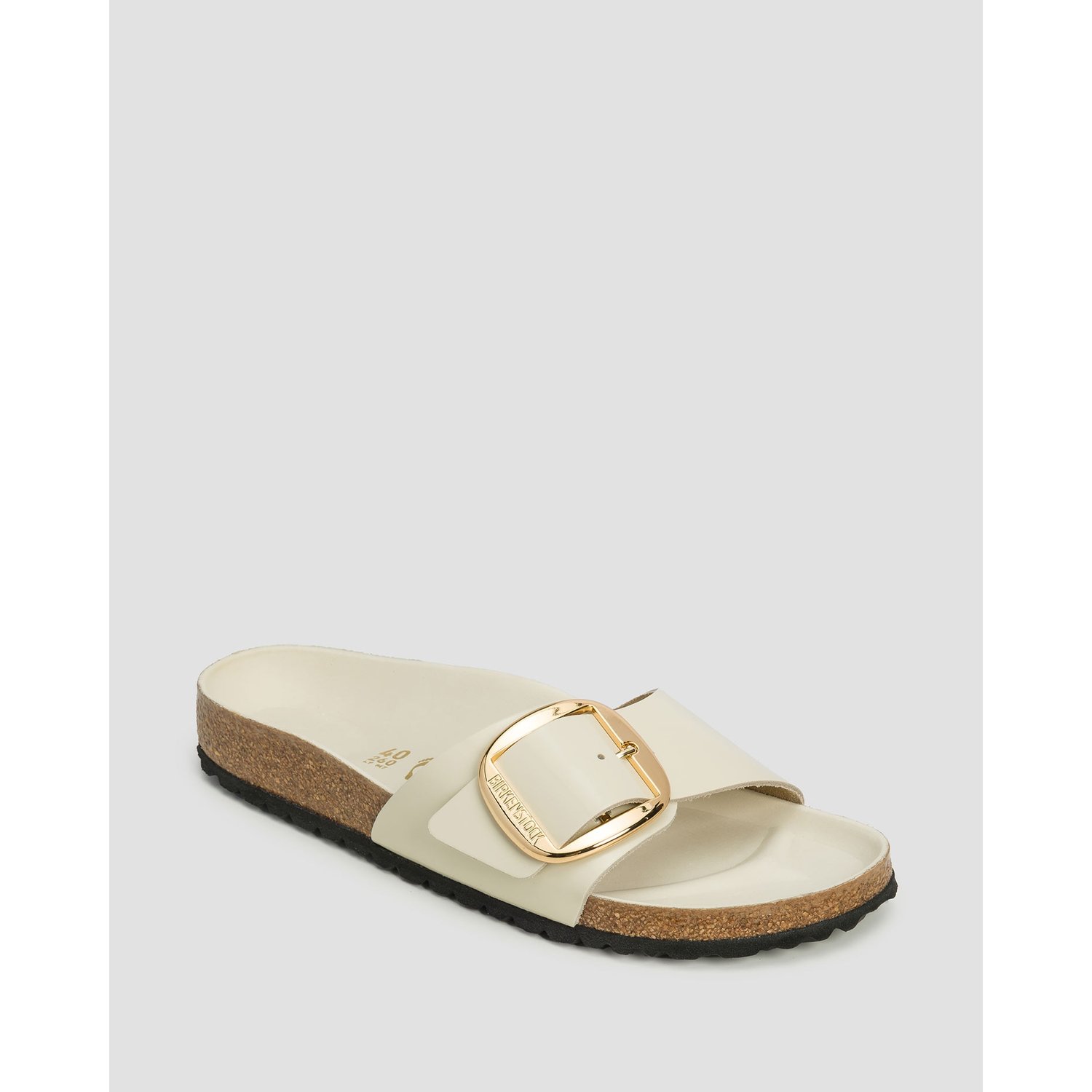 Beżowe Klapki Damskie Birkenstock Madrid Bb Lena Hs Narrow