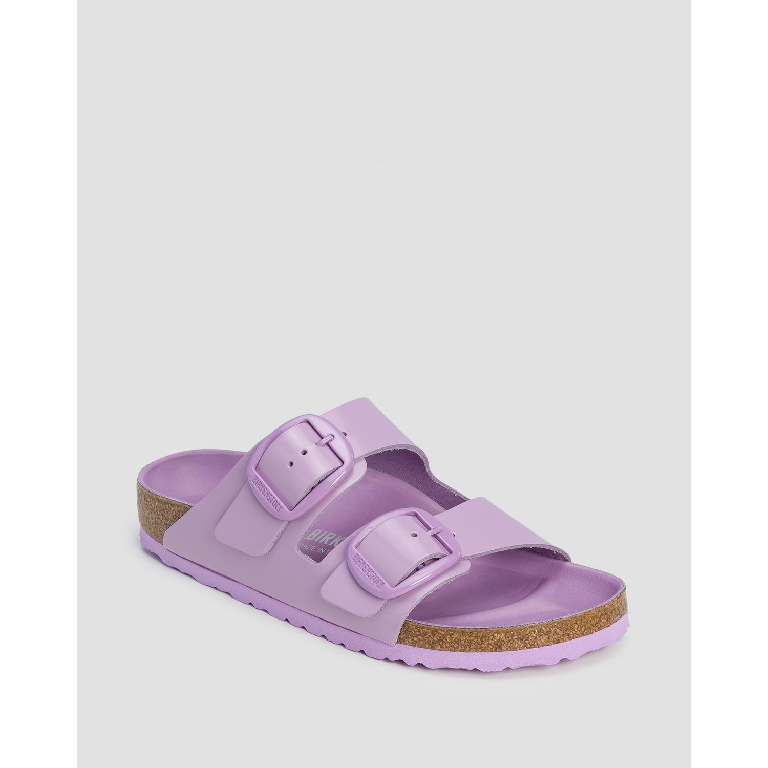 Fioletowe Klapki Damskie Birkenstock Arizona Bb Narrow