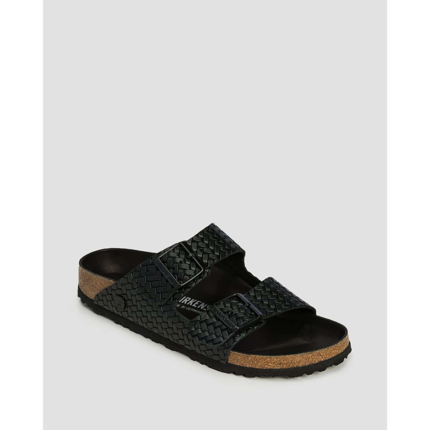 Klapki Damskie Birkenstock Arizona Lena Woven Emboss Narrow