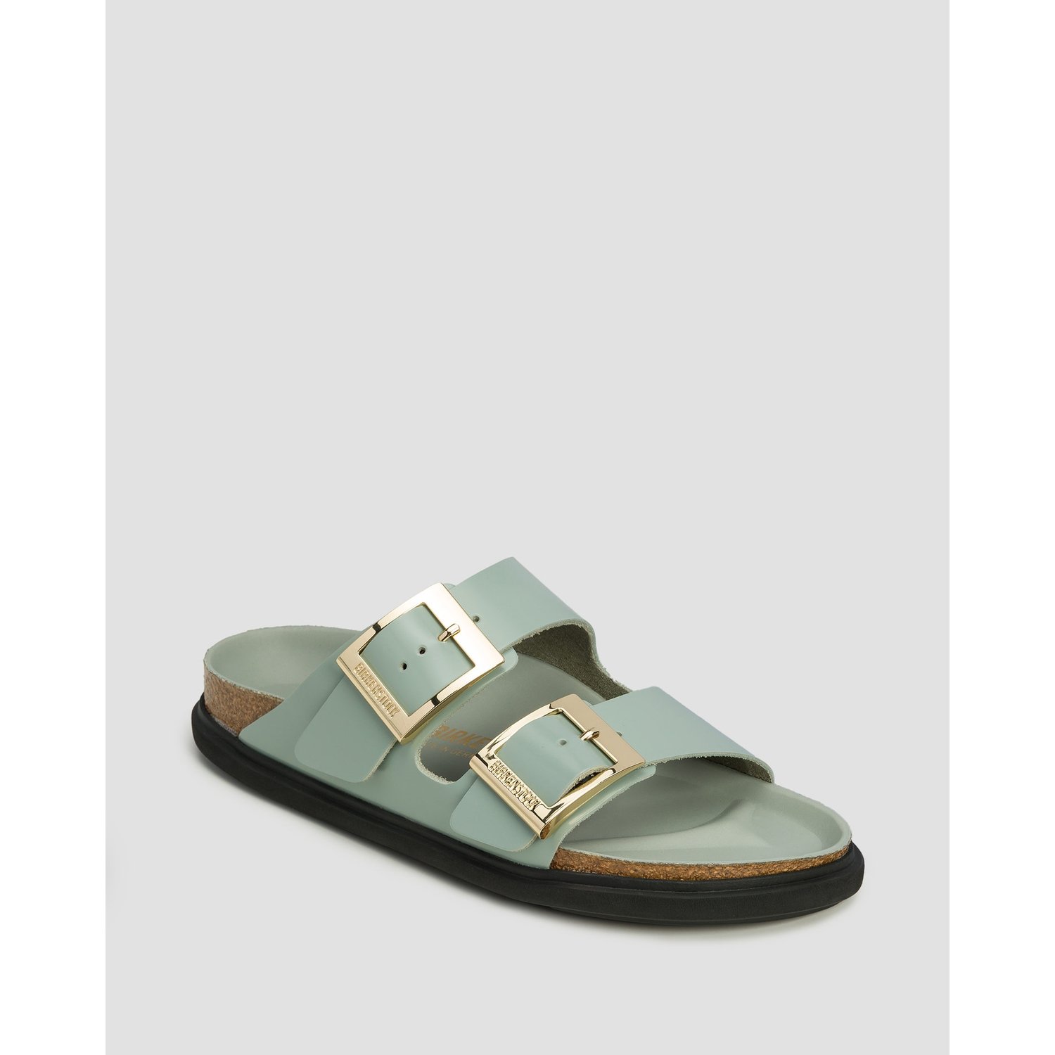 Zielone Klapki Damskie Birkenstock Arizona Db Lena Hs Narrow