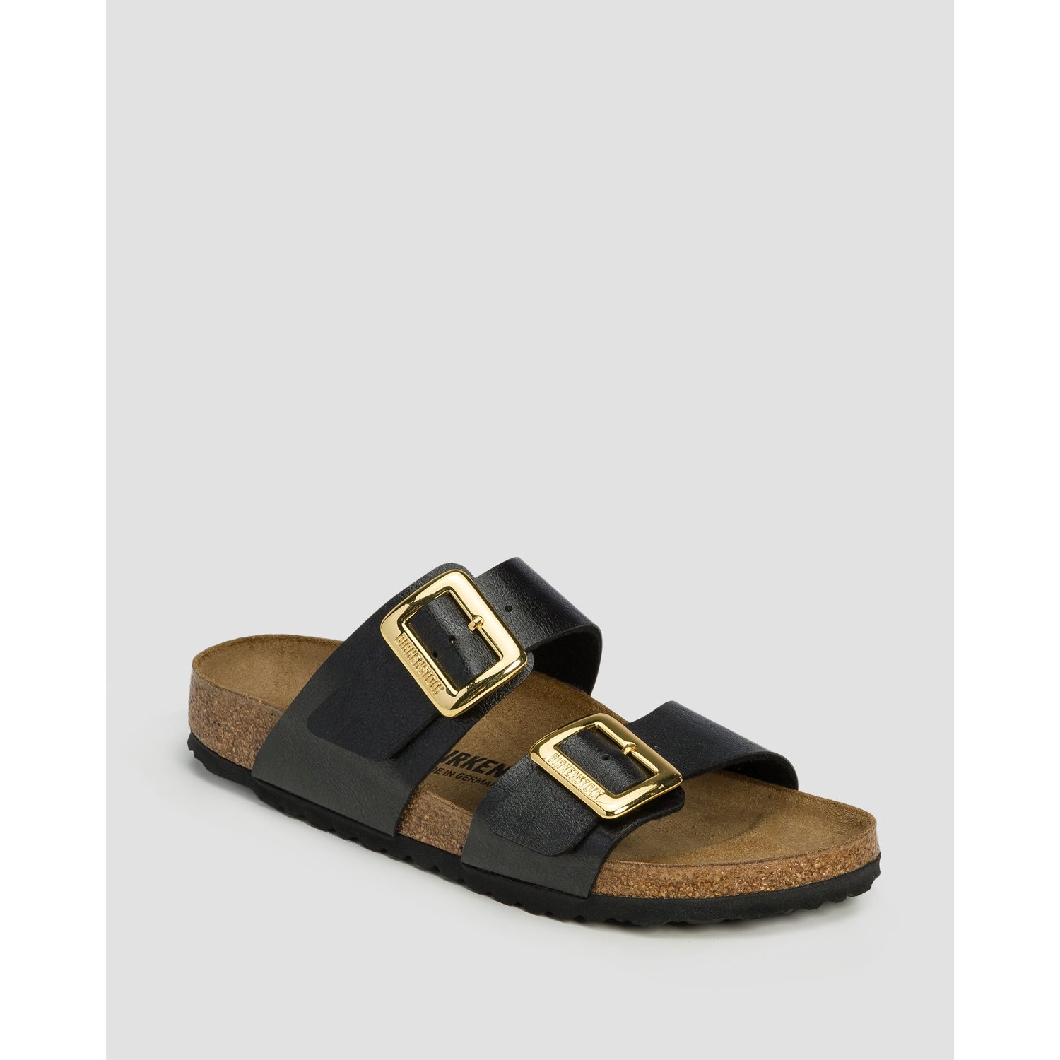 Czarne Klapki Damskie Birkenstock Sydney Cb Bf