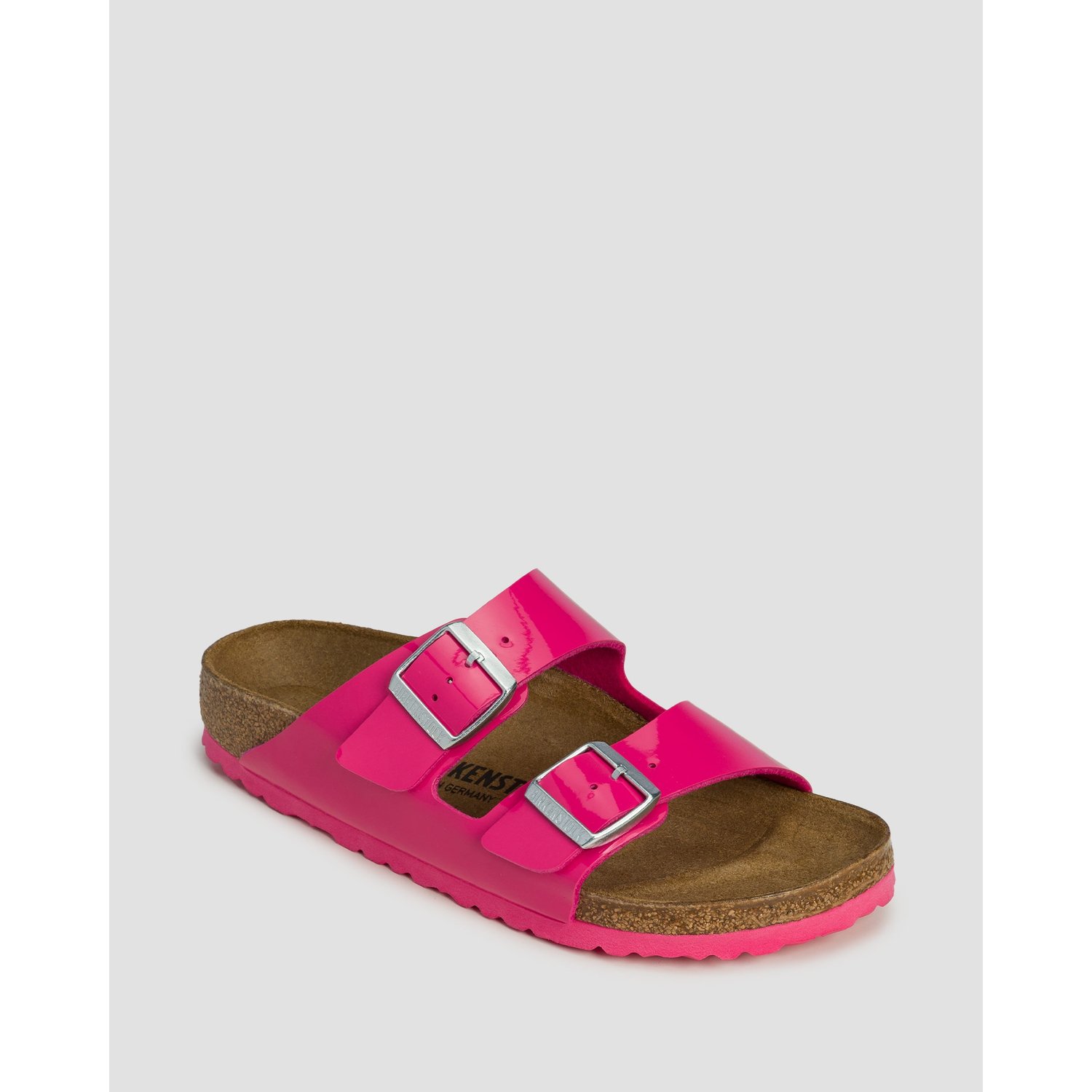 Różowe Klapki Damskie Birkenstock Arizona Bf Narrow