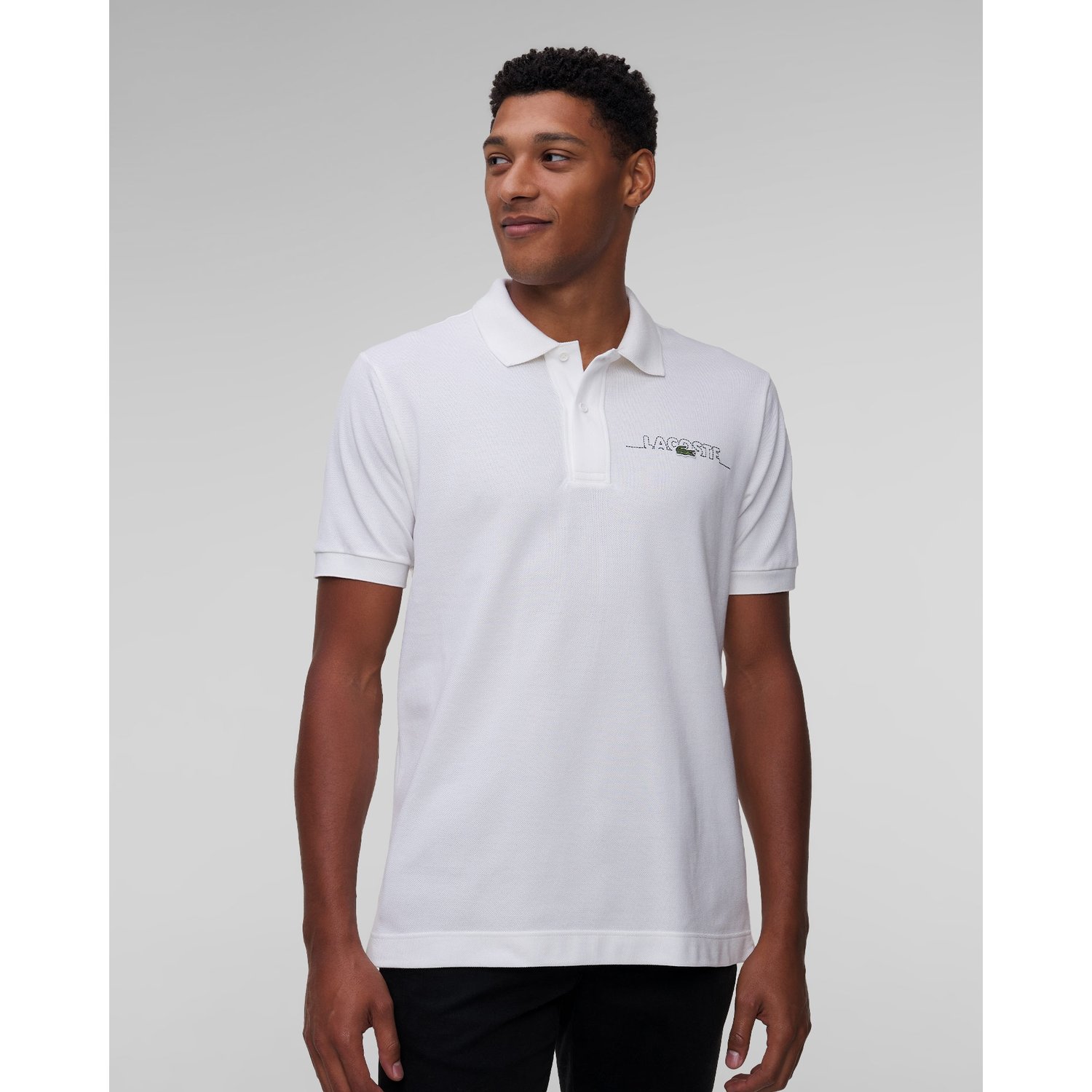 Białe Polo Męskie Lacoste Ph6006