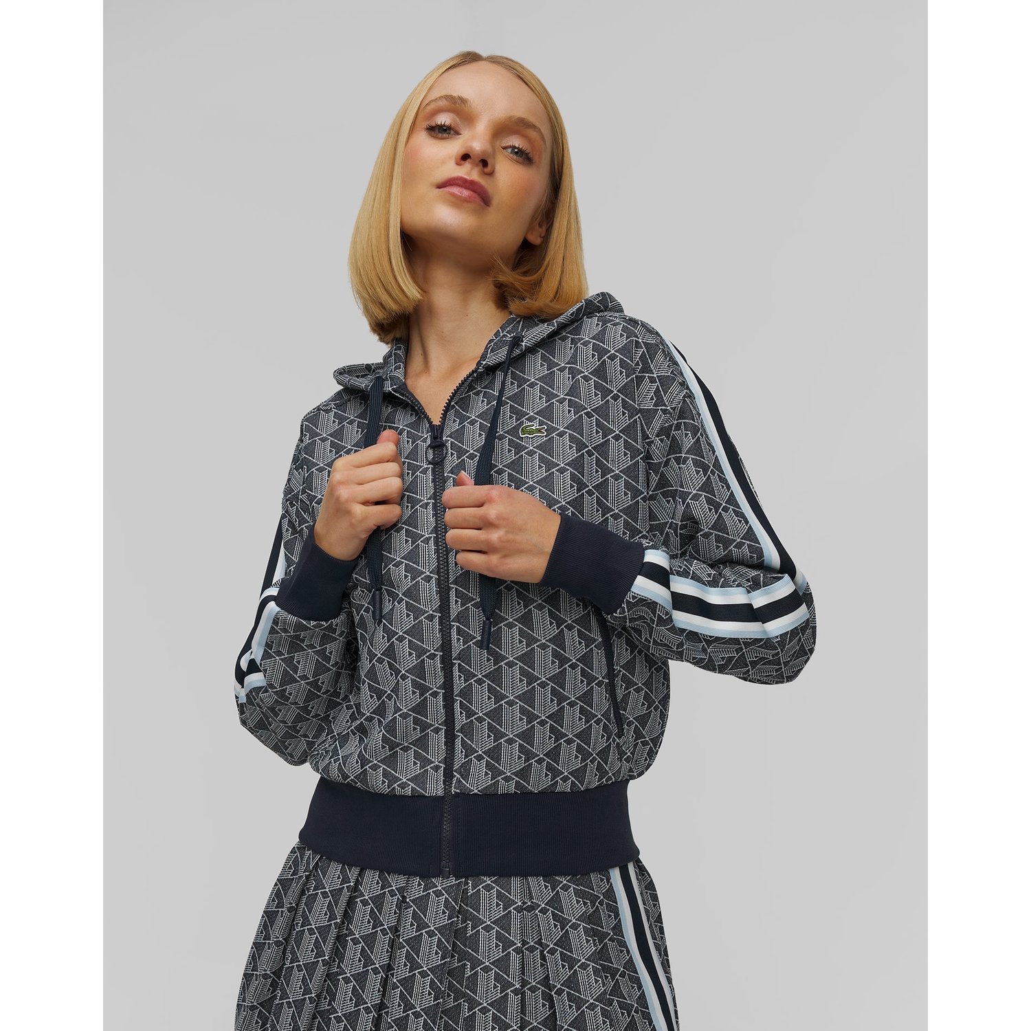Bluza Z Kapturem Damska Lacoste
