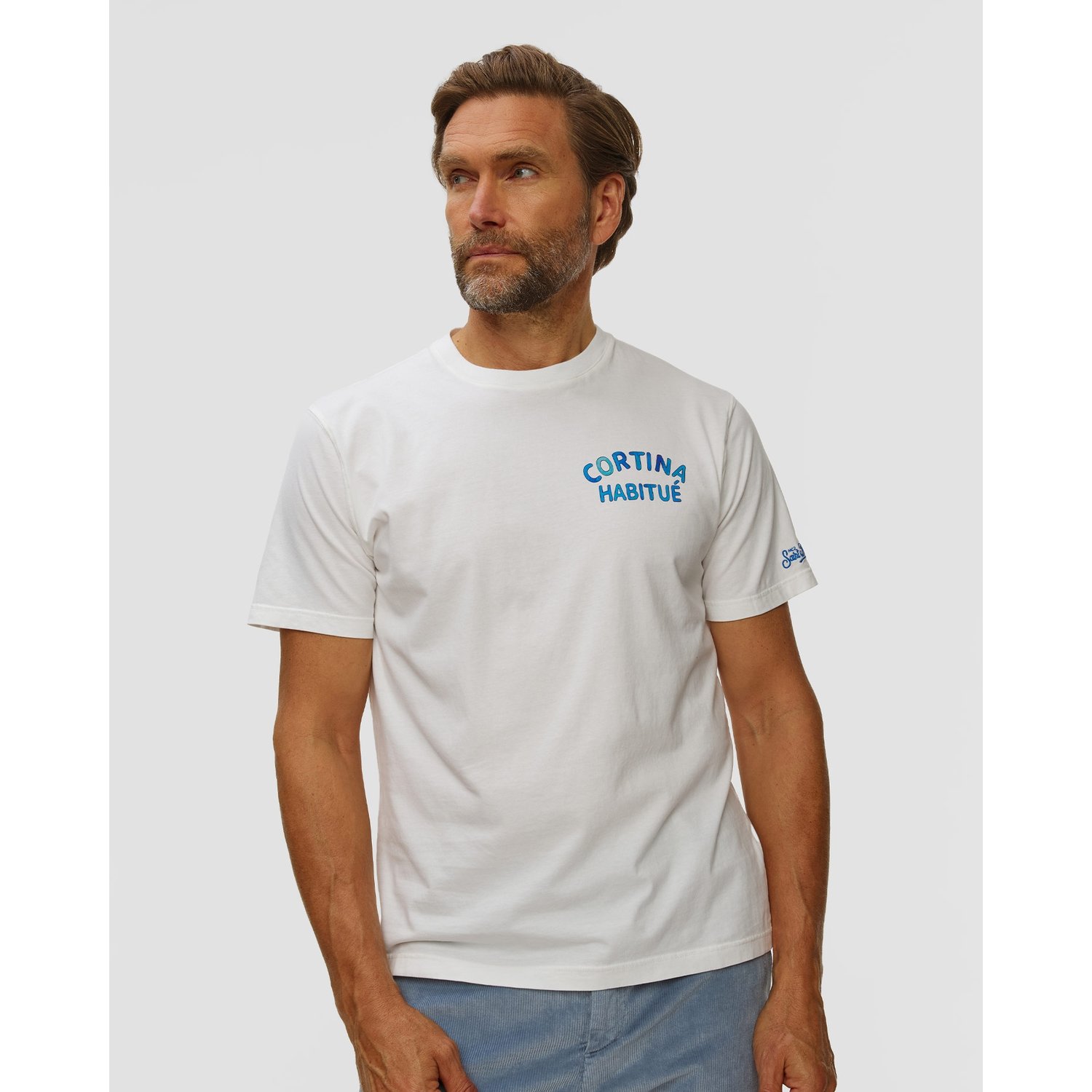 T-shirt Męski Mc2 Saint Barth Arnott Warm