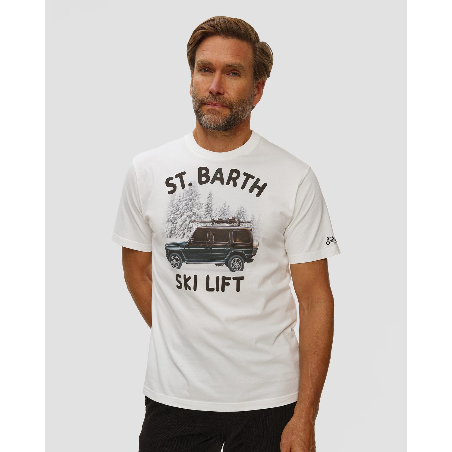T-shirt Męski Mc2 Saint Barth Arnott Warm
