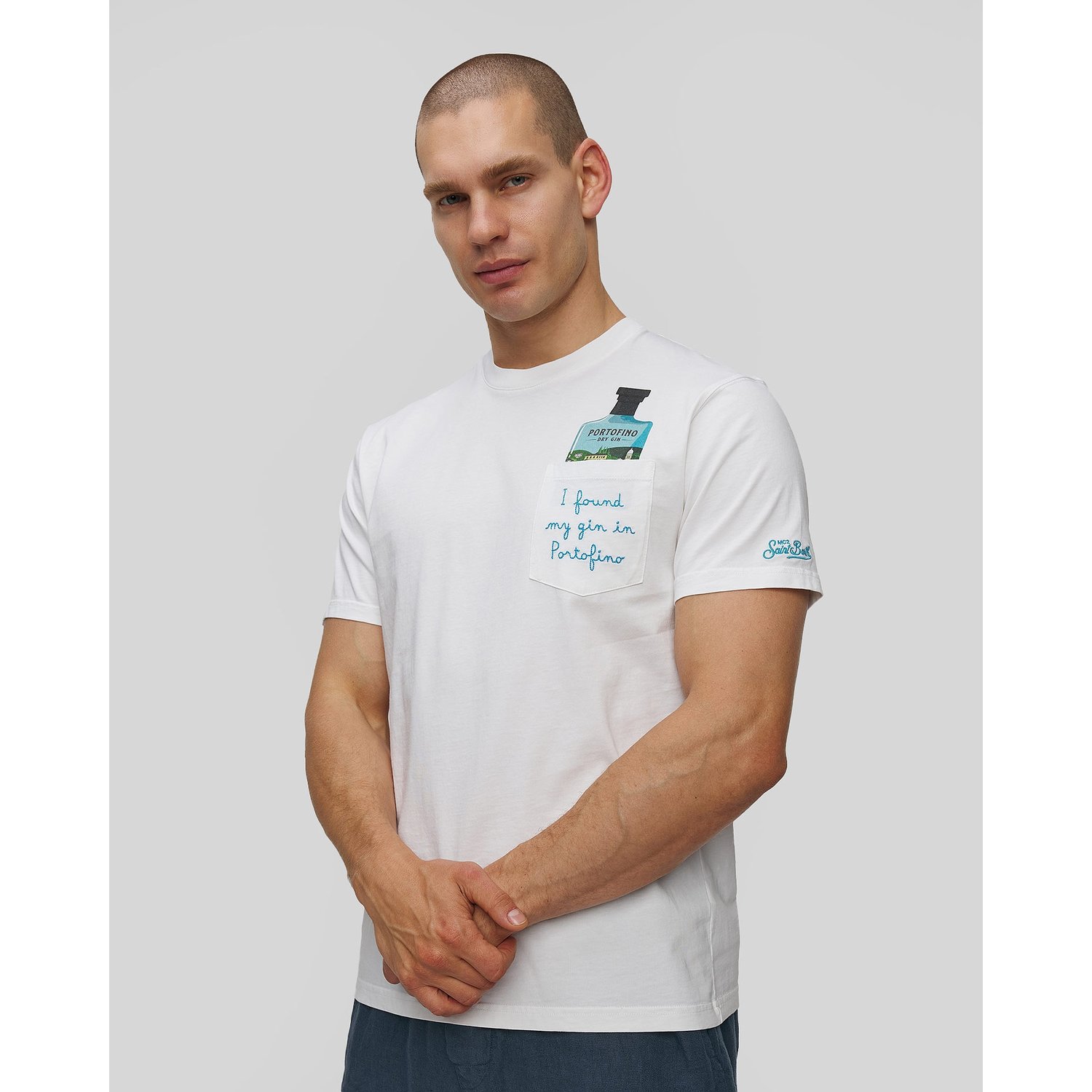T-shirt Męski Mc2 Saint Barth Austin