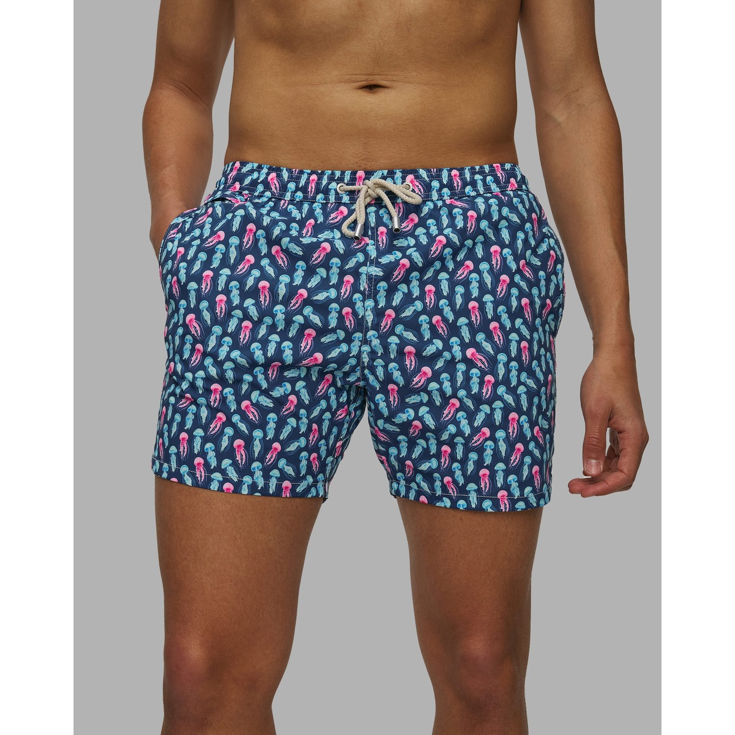 Kąpielówki Męskie Mc2 Saint Barth Comfort Light [k: 02169h/jellyfish Neon 61 R: S]
