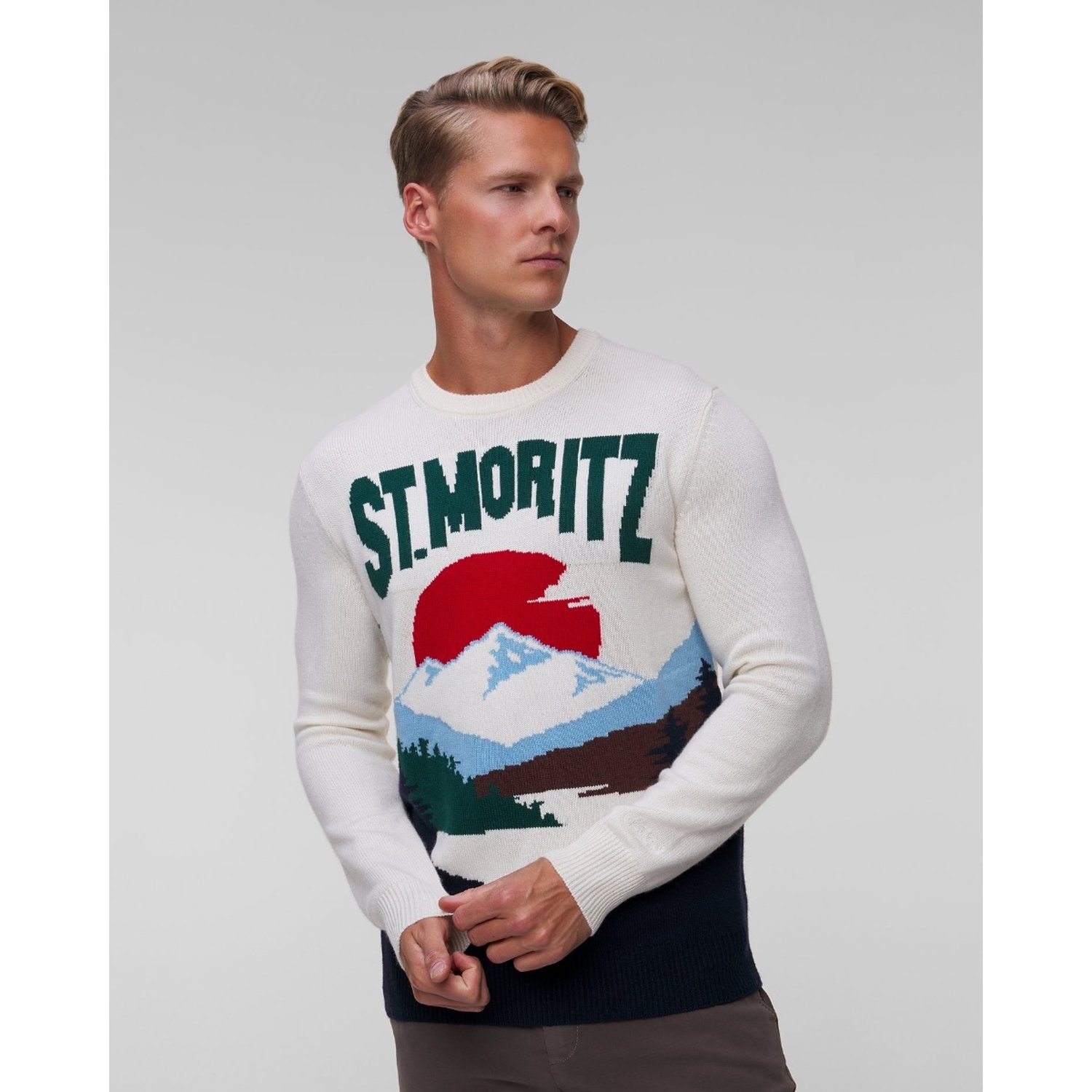 Sweter Wełniany Mc2 Saint Barth Heron C