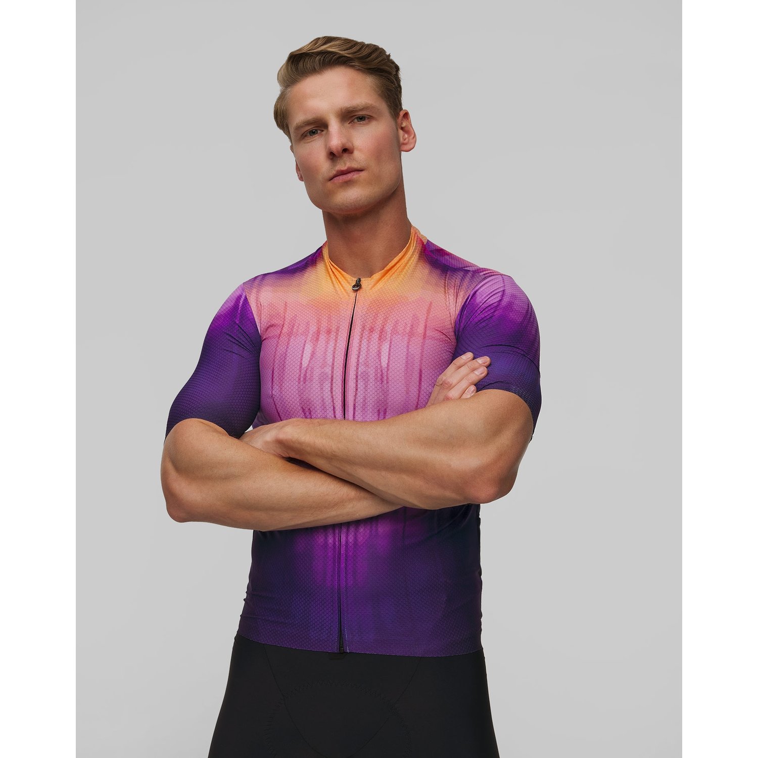 Koszulka Rowerowa Męska Assos Equipe R Jersey S11 Surface Fioletowa