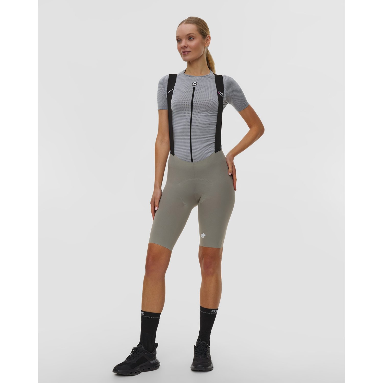 Spodenki Rowerowe Na Szelkach Damskie Assos Dyora R Bib Shorts S11