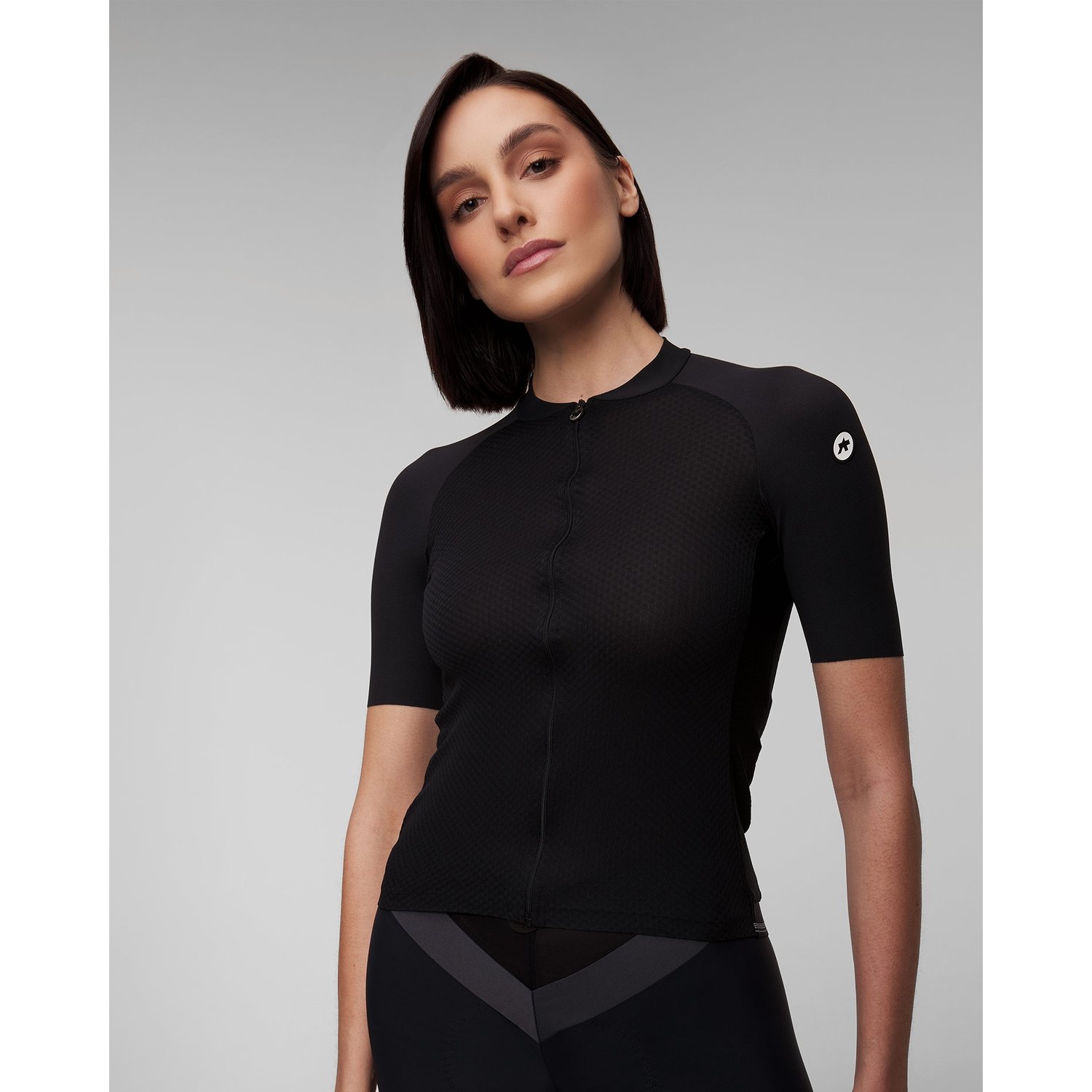 Czarna Koszulka Rowerowa Damska Assos Uma Gt Jersey C2 Evo