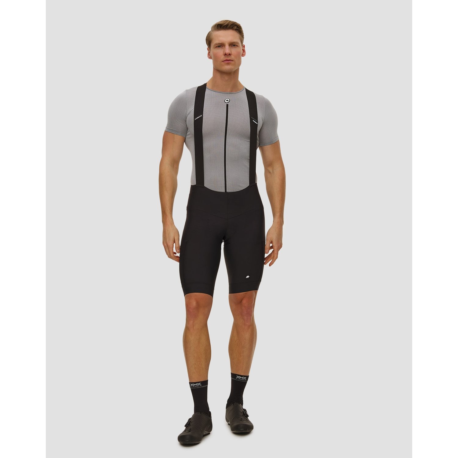 Spodenki Rowerowe Na Szelkach Męskie Assos Tactica Kieskafer Bib Shorts T5 Czarne