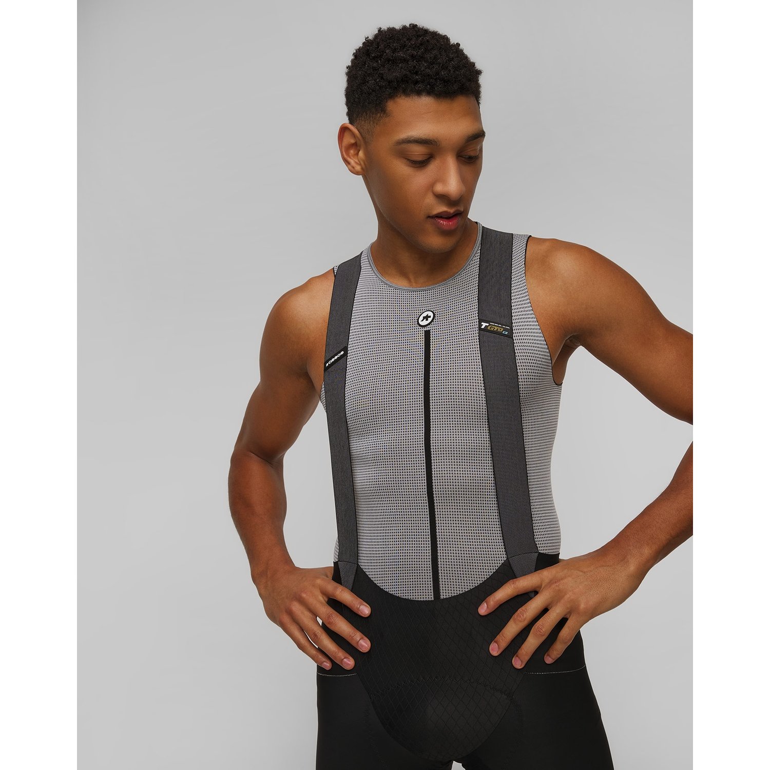Potówka Rowerowa Męska Assos Summer Ns Skin Layer P1 Szara