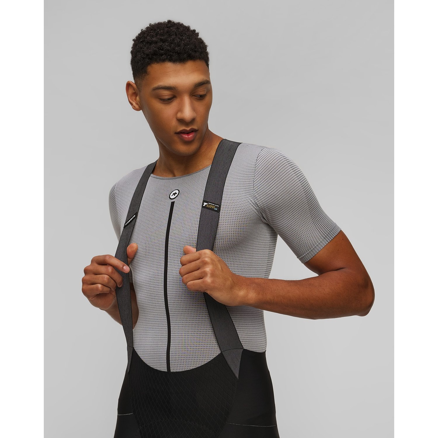 Potówka Rowerowa Męska Assos Summer Ss Skin Layer P1 Szara