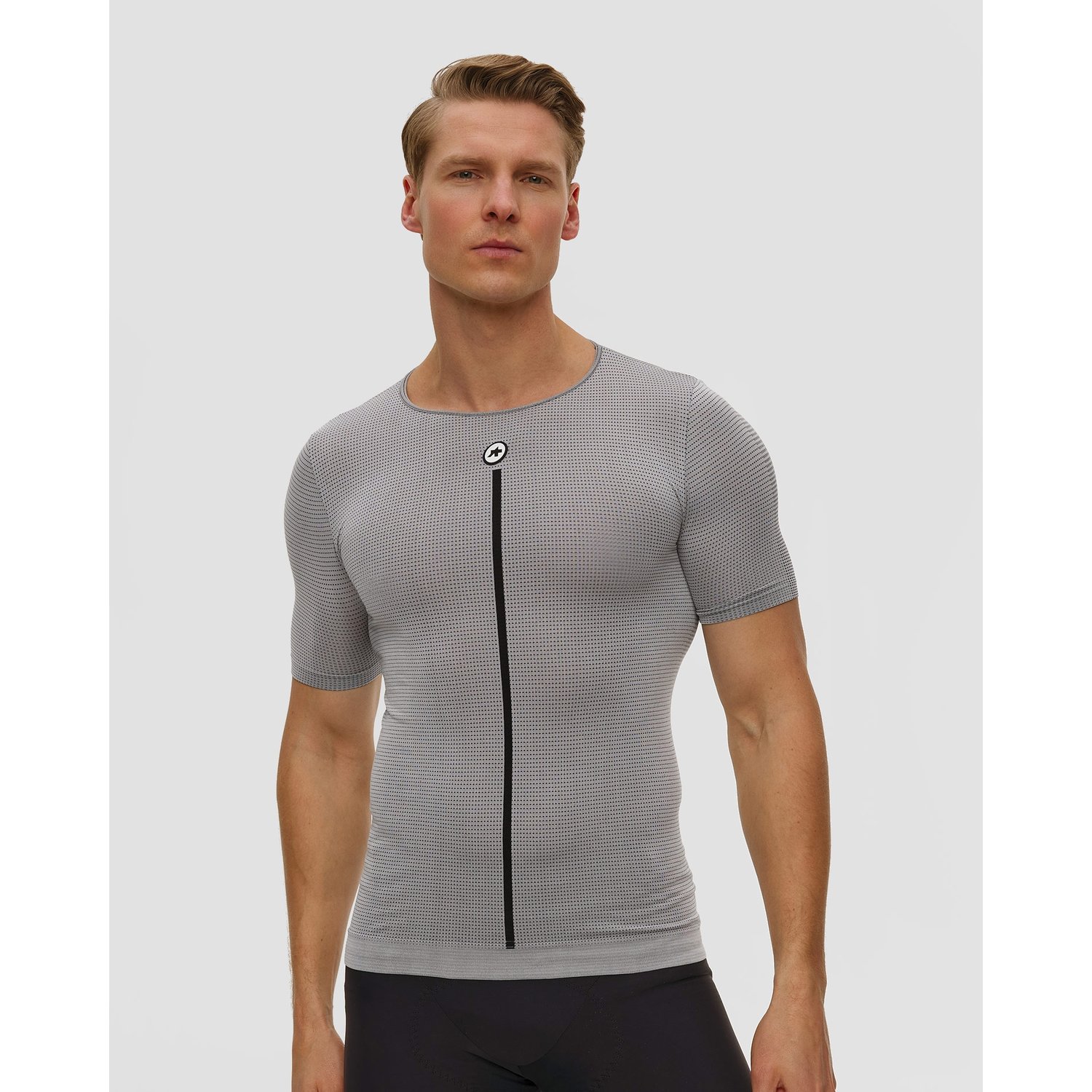 Potówka Rowerowa Męska Assos Summer Ss Skin Layer P1 Szara