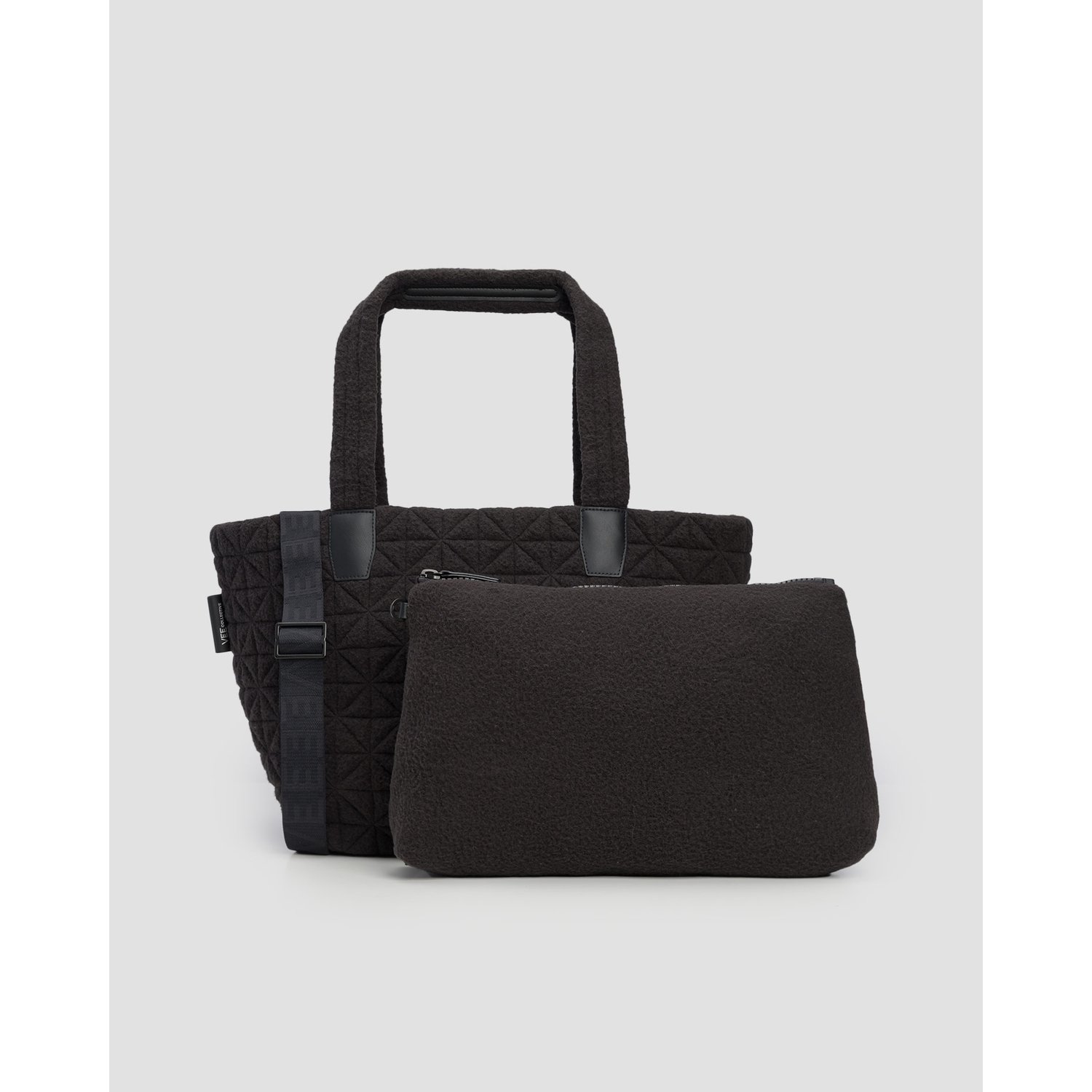 Torba Damska Vee Collective Vee Tote Medium Sherpa Czarna