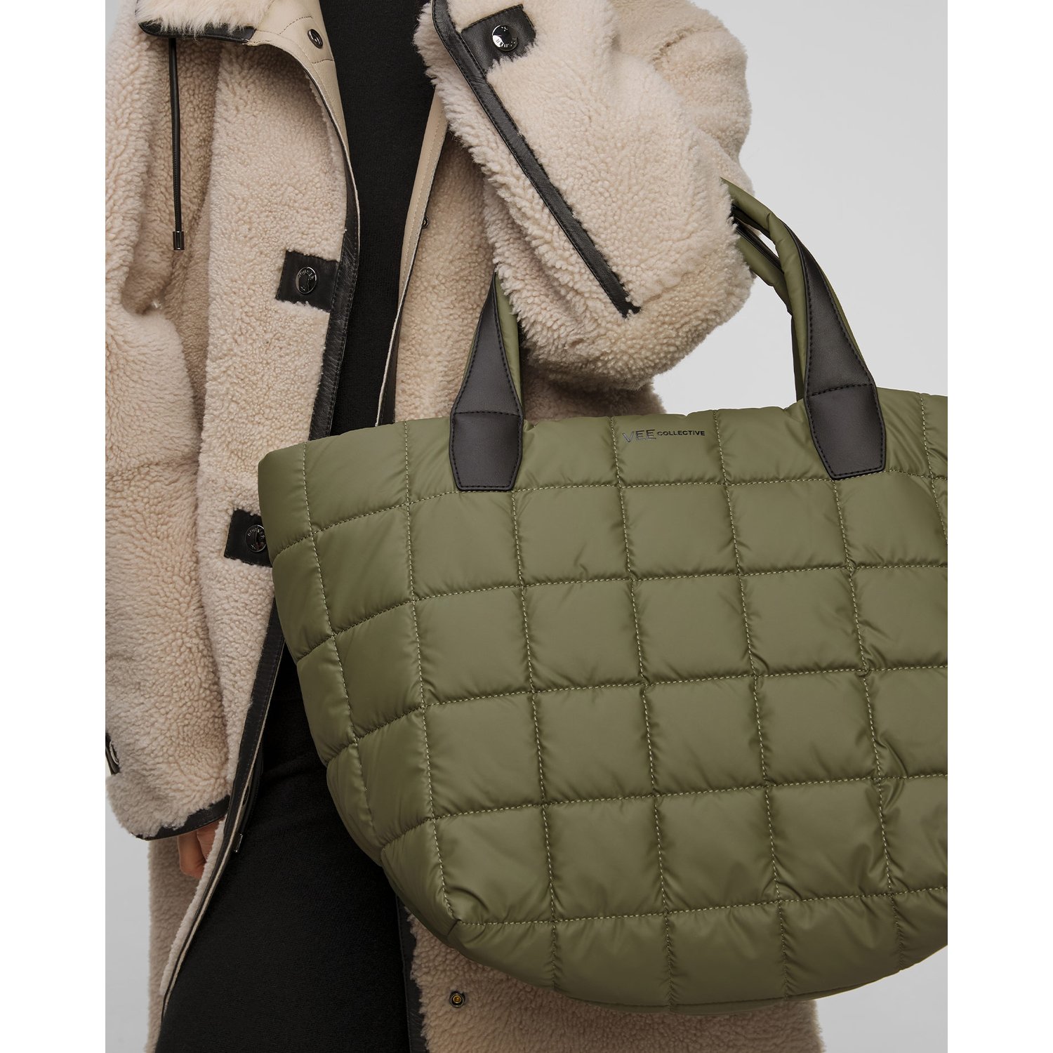 Torba Damska Vee Collective Porter Tote Medium Khaki