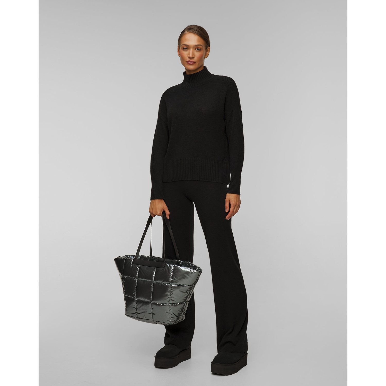 Torebka Damska Vee Collective Porter Basque Gadget Srebrna