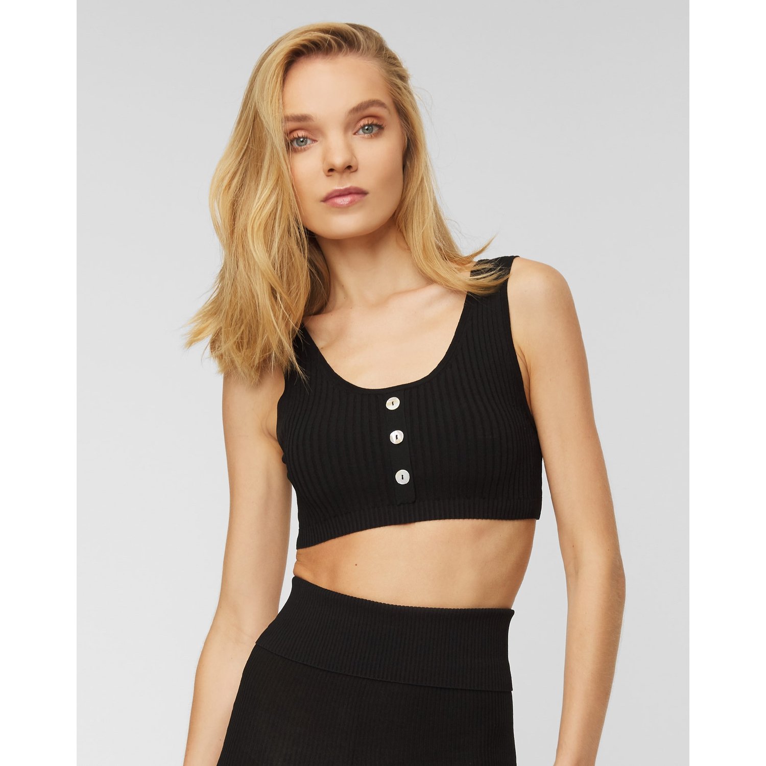 Top Live The Process Seamless Henley Bralette