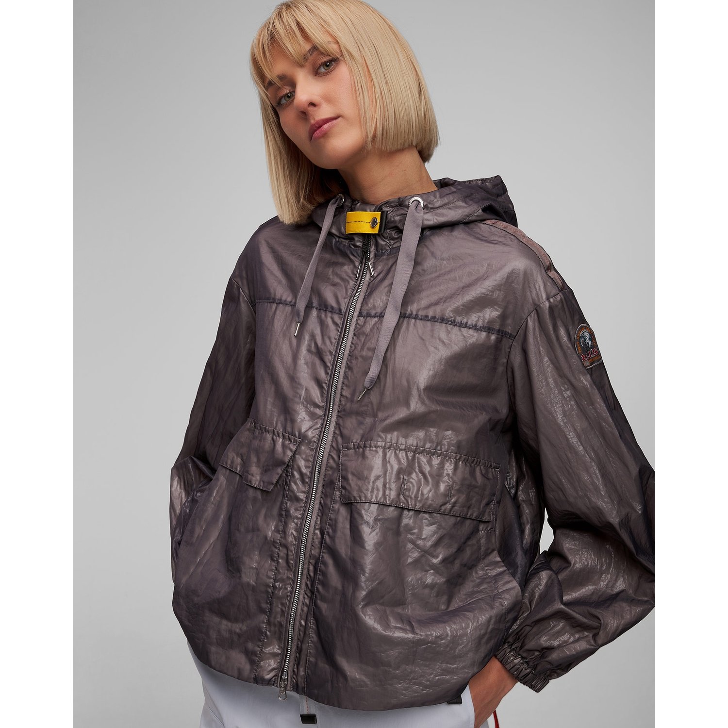 Szara Kurtka Parka Damska Parajumpers Carmen