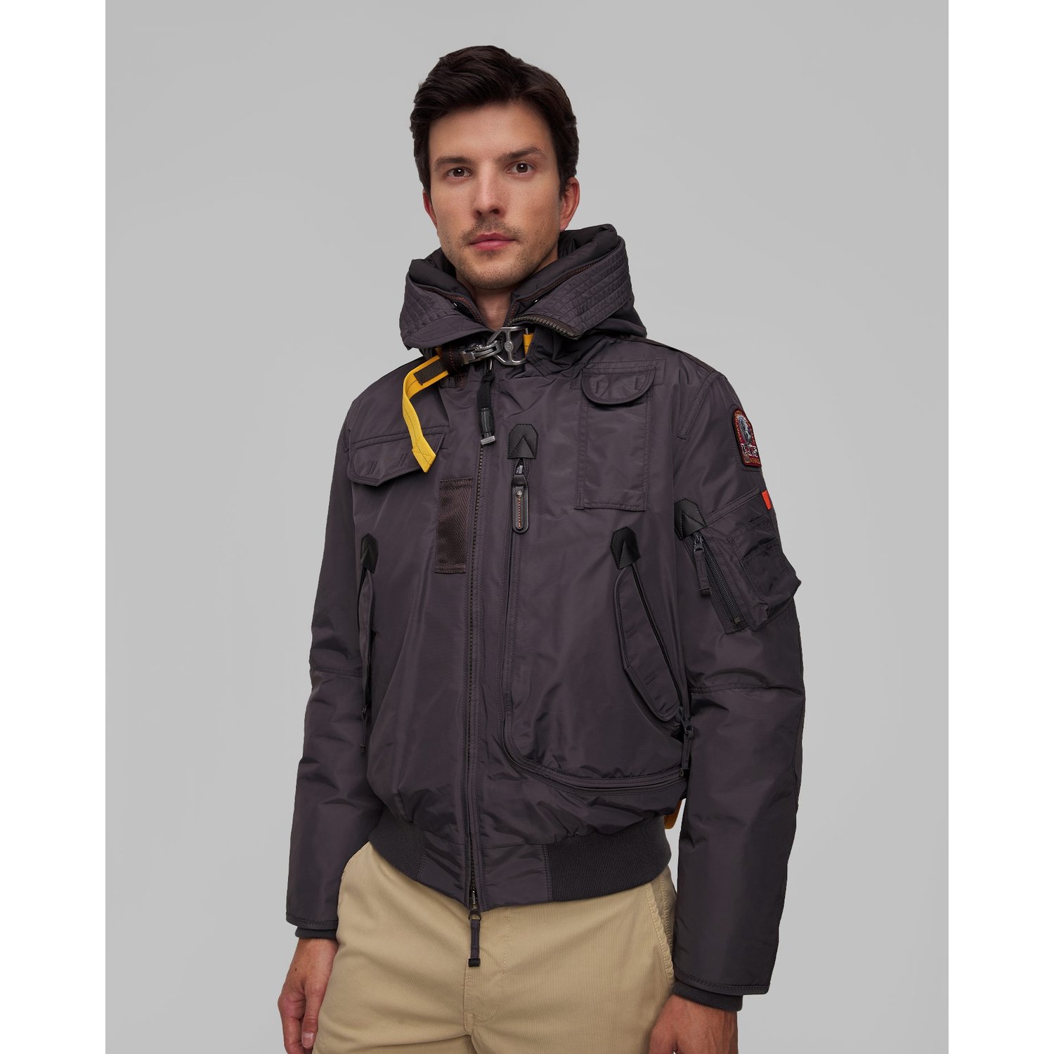 Szara Kurtka Męska Parajumpers Gobi