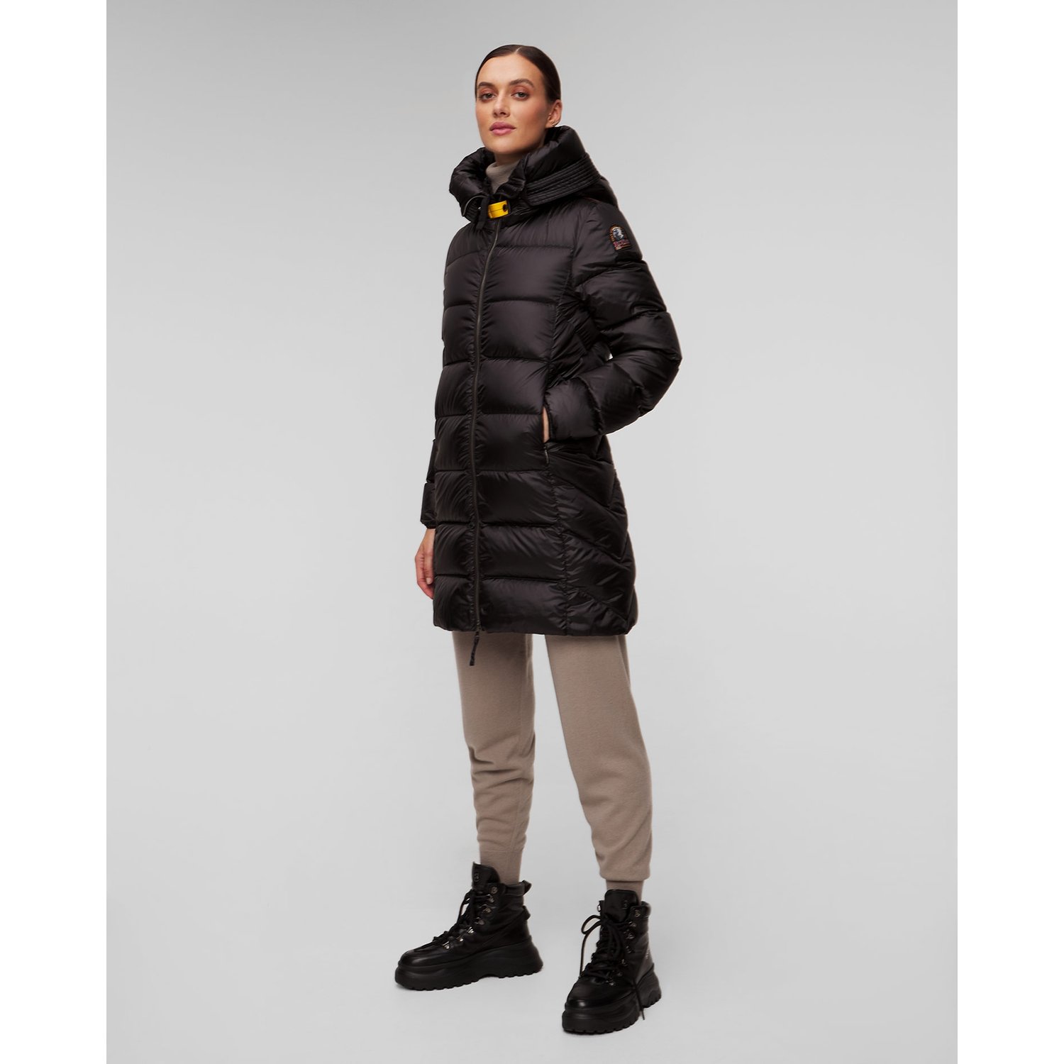 Czarna Kurtka Puchowa Damska Parajumpers Marion