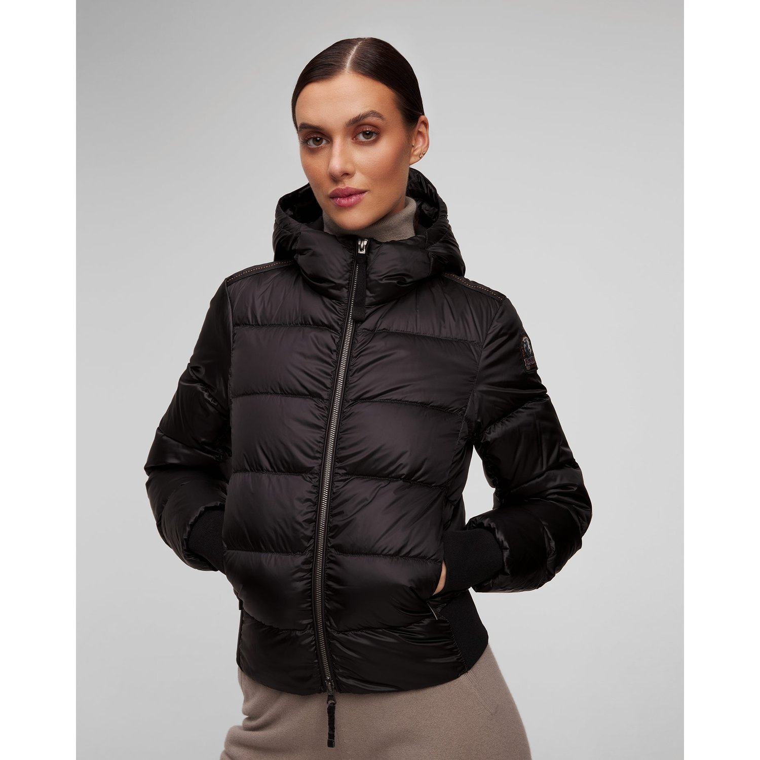 Czarna Kurtka Puchowa Damska Parajumpers Mariah