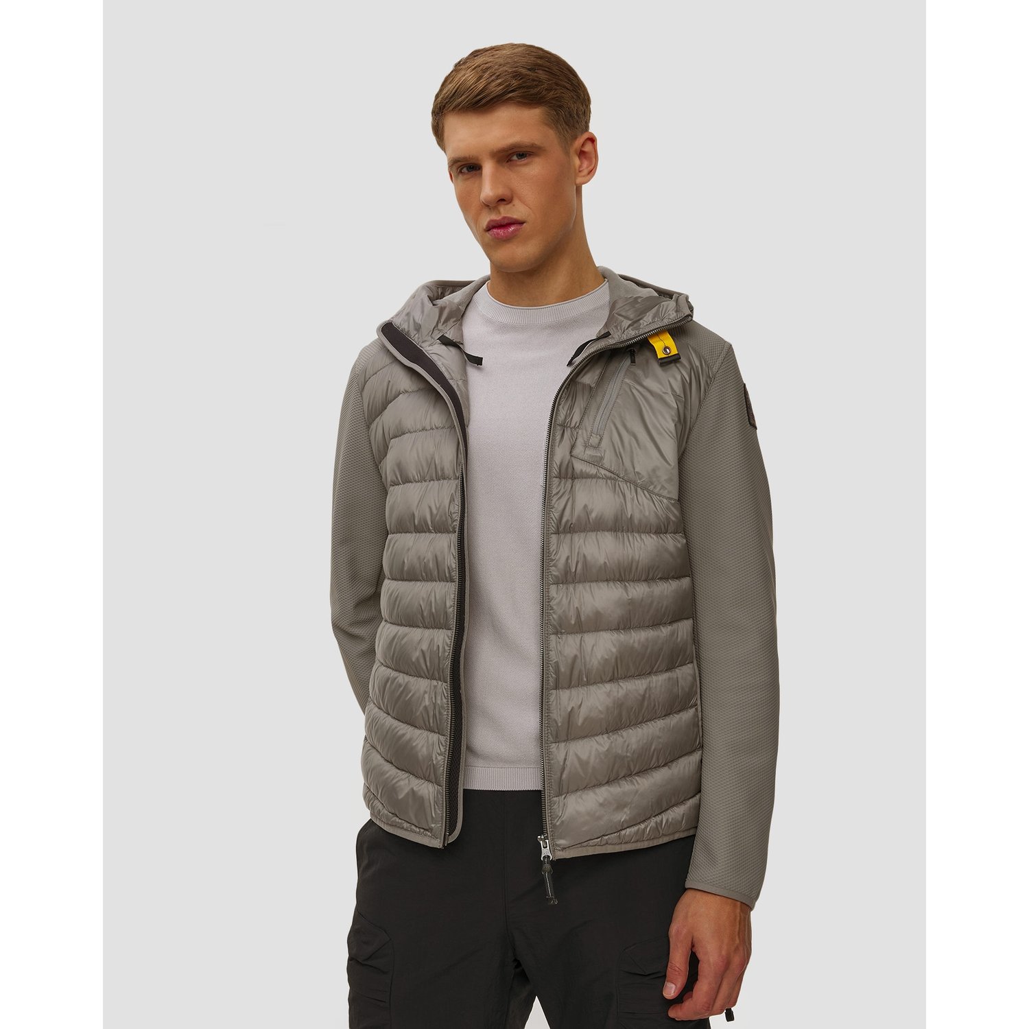 Hybrydowa Kurtka Puchowa Męska Parajumpers Nolan Czarna