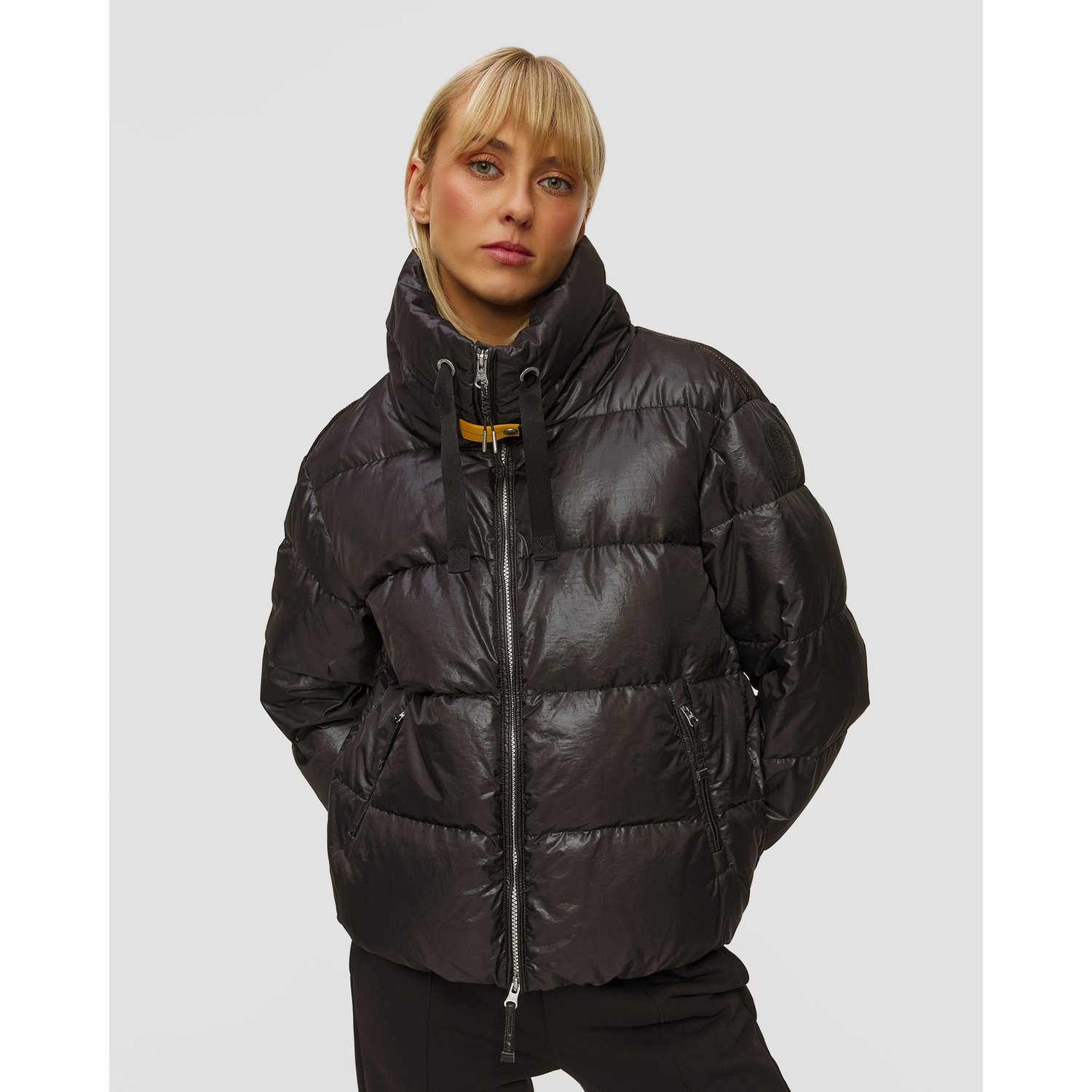 Czarna Kurtka Puchowa Damska Parajumpers Siberia