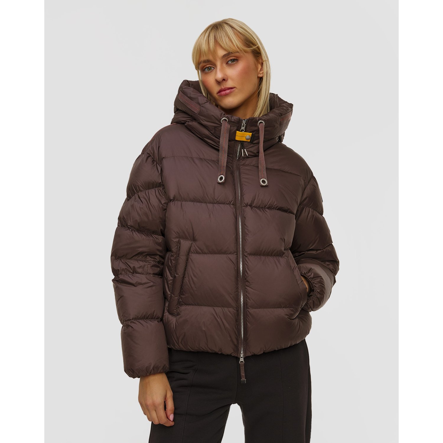 Brązowa Kurtka Puchowa Damska Parajumpers Tilly